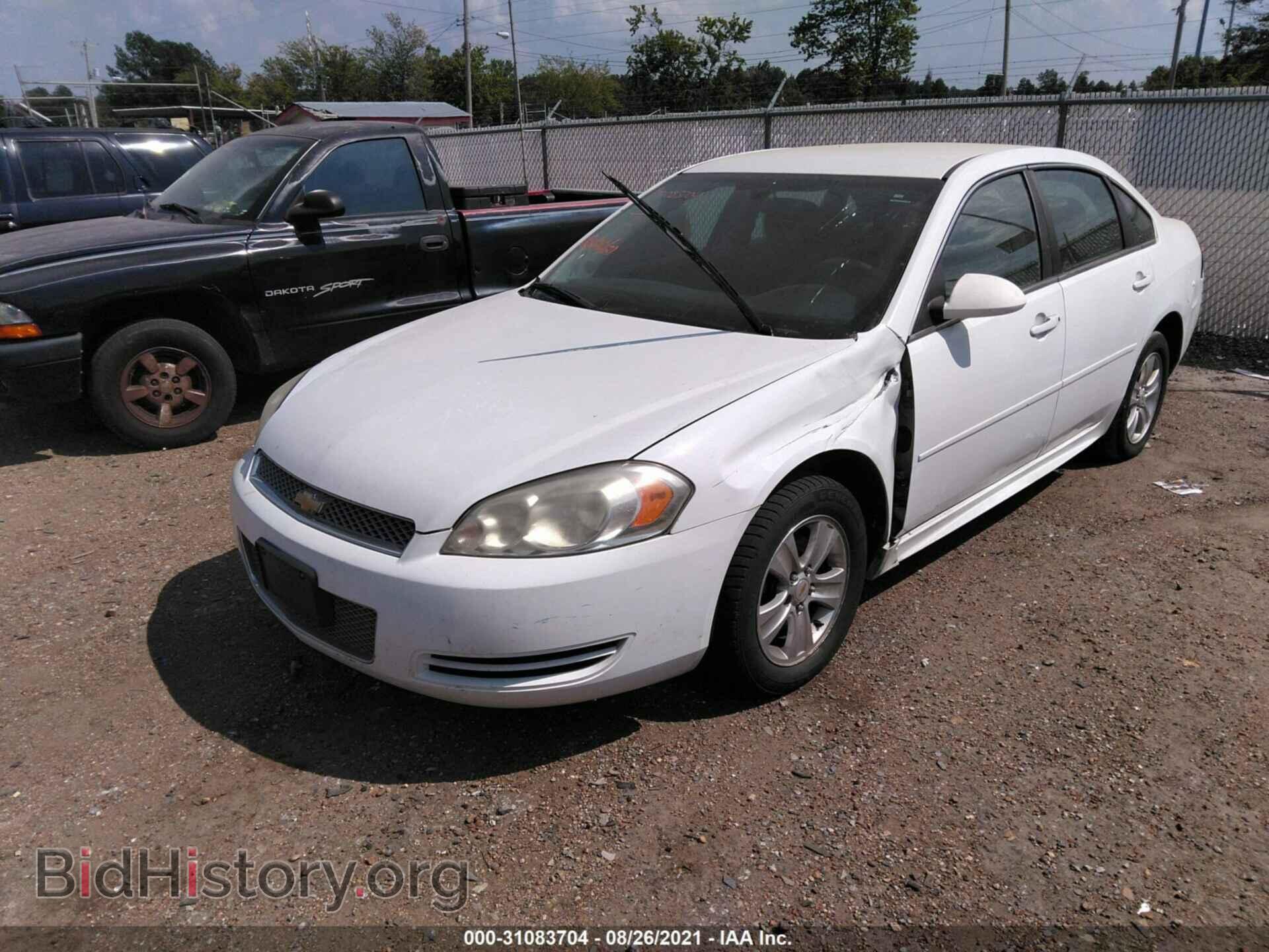 2013 CHEVROLET IMPALA - VIN: 2G1WF5E31D1237396 - Фото 2