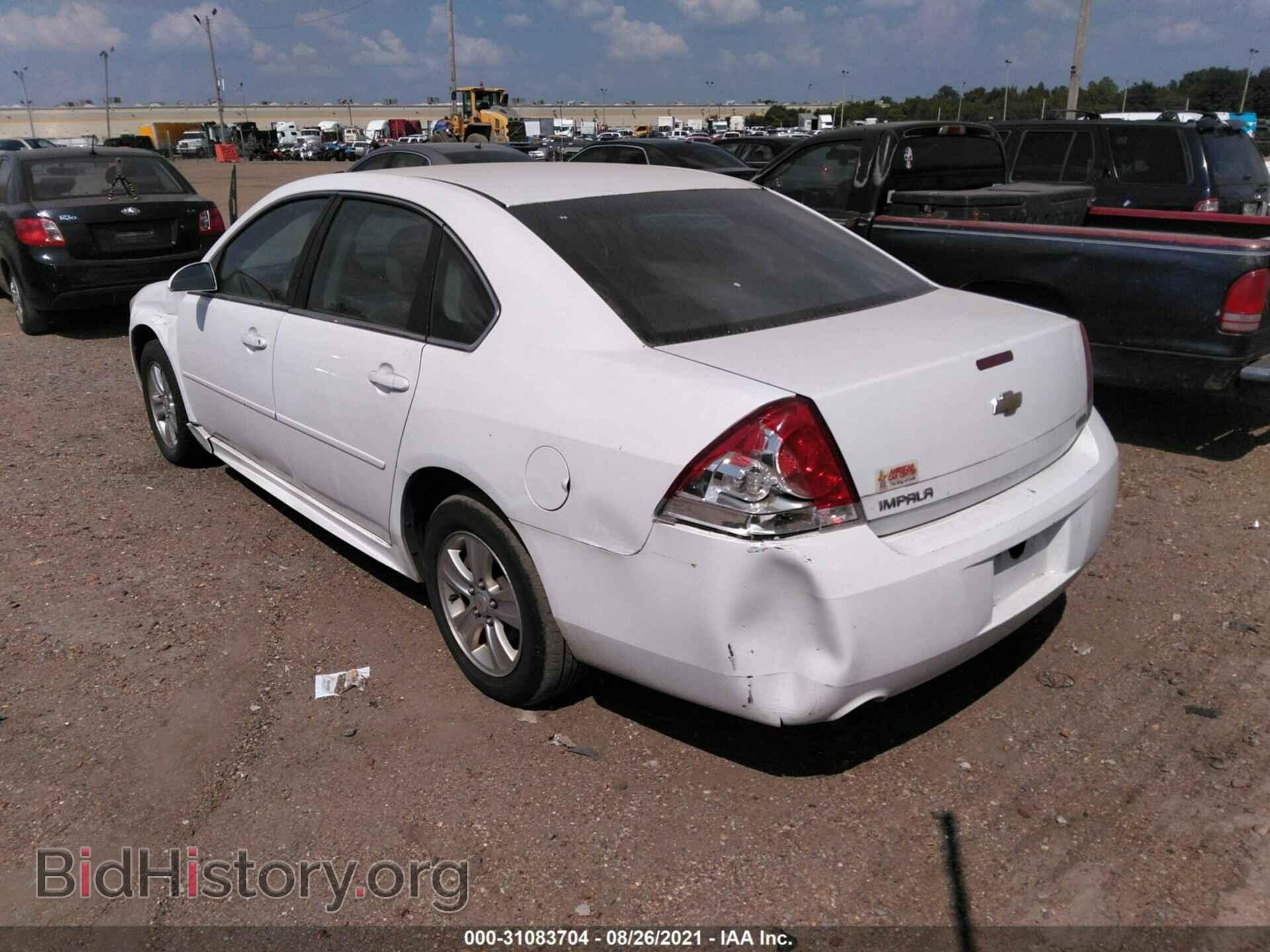 2013 CHEVROLET IMPALA - VIN: 2G1WF5E31D1237396 - Фото 3