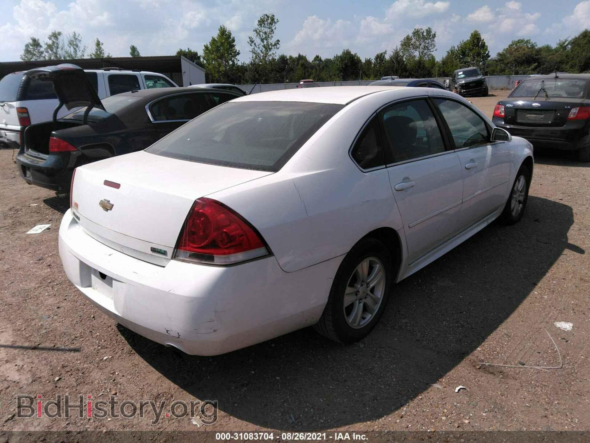 2013 CHEVROLET IMPALA - VIN: 2G1WF5E31D1237396 - Фото 4