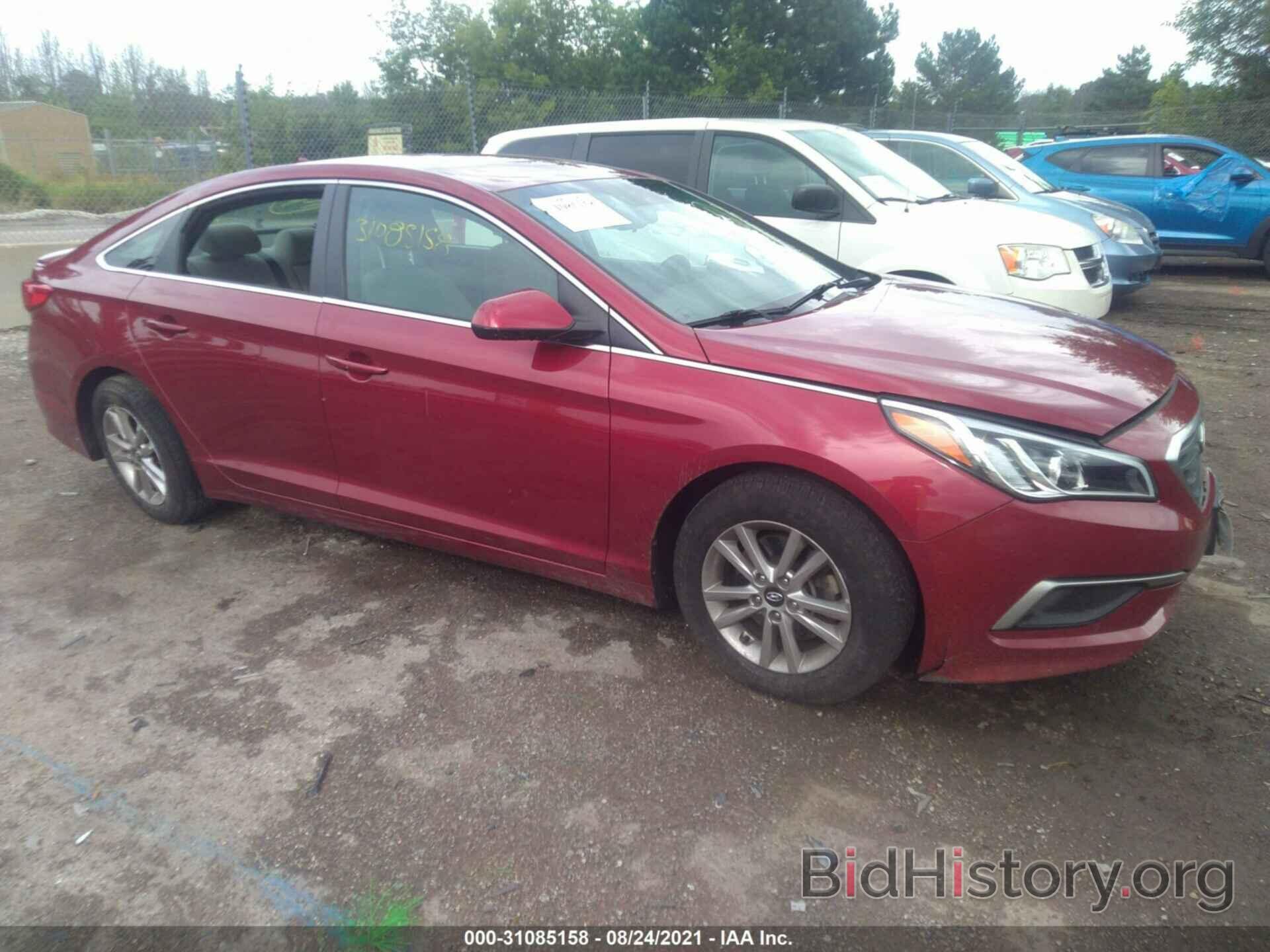 Фотография 5NPE24AF5GH361909 - HYUNDAI SONATA 2016