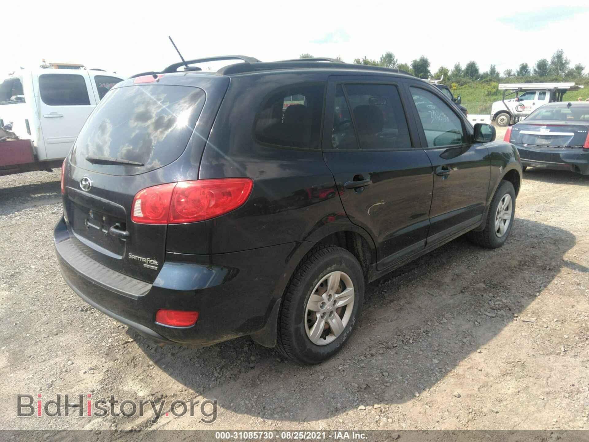 2009 HYUNDAI SANTA FE - VIN: 5NMSG73D19H324583 - Фото 4