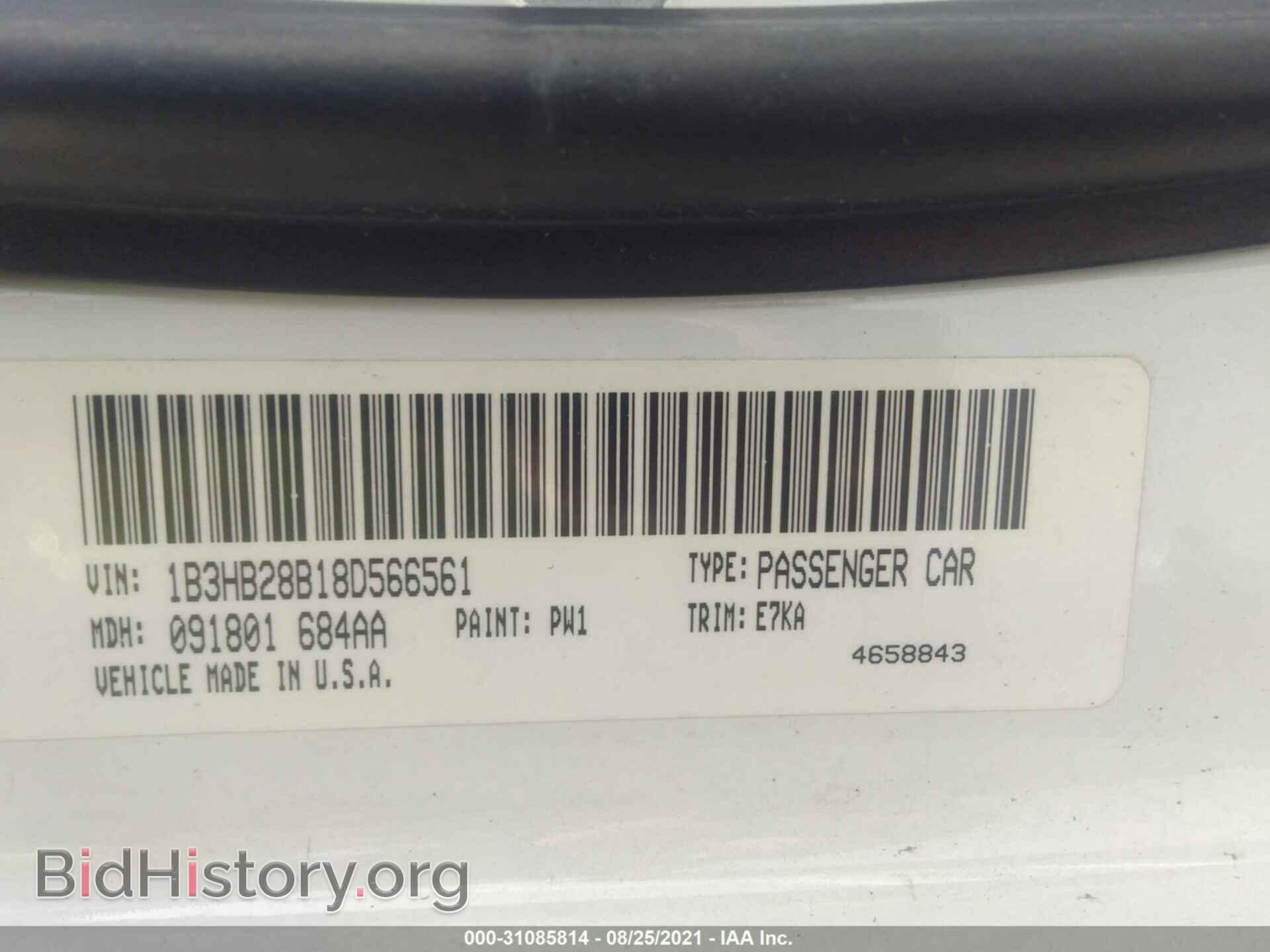2008 DODGE CALIBER - VIN: 1B3HB28B18D566561 - Photo 9