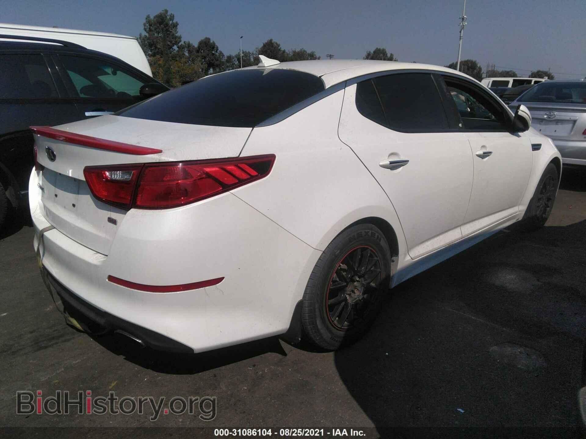 2015 KIA OPTIMA - VIN: KNAGM4A78F5646370 - Фото 4