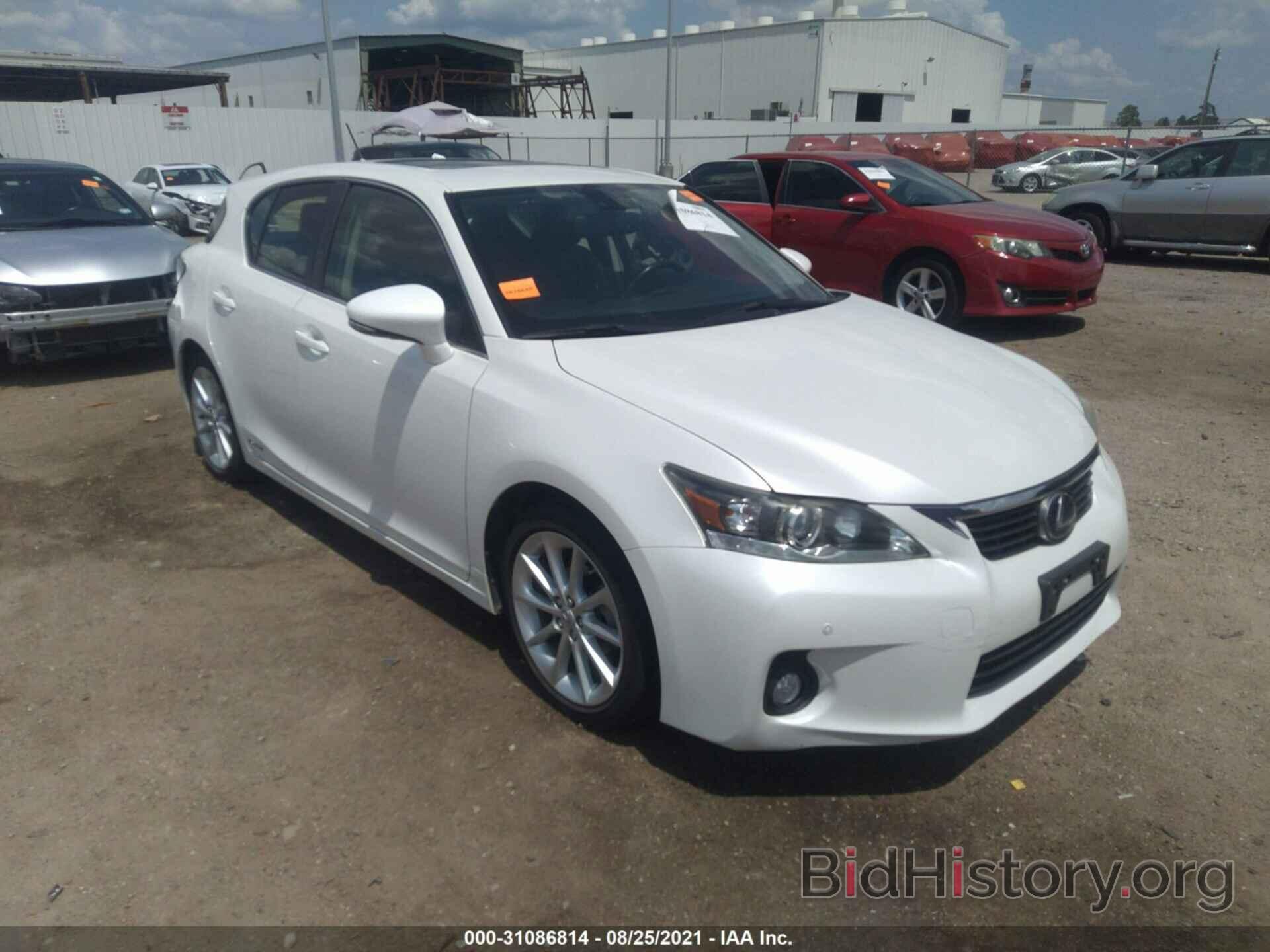 Photo JTHKD5BH4D2143796 - LEXUS CT 200H 2013