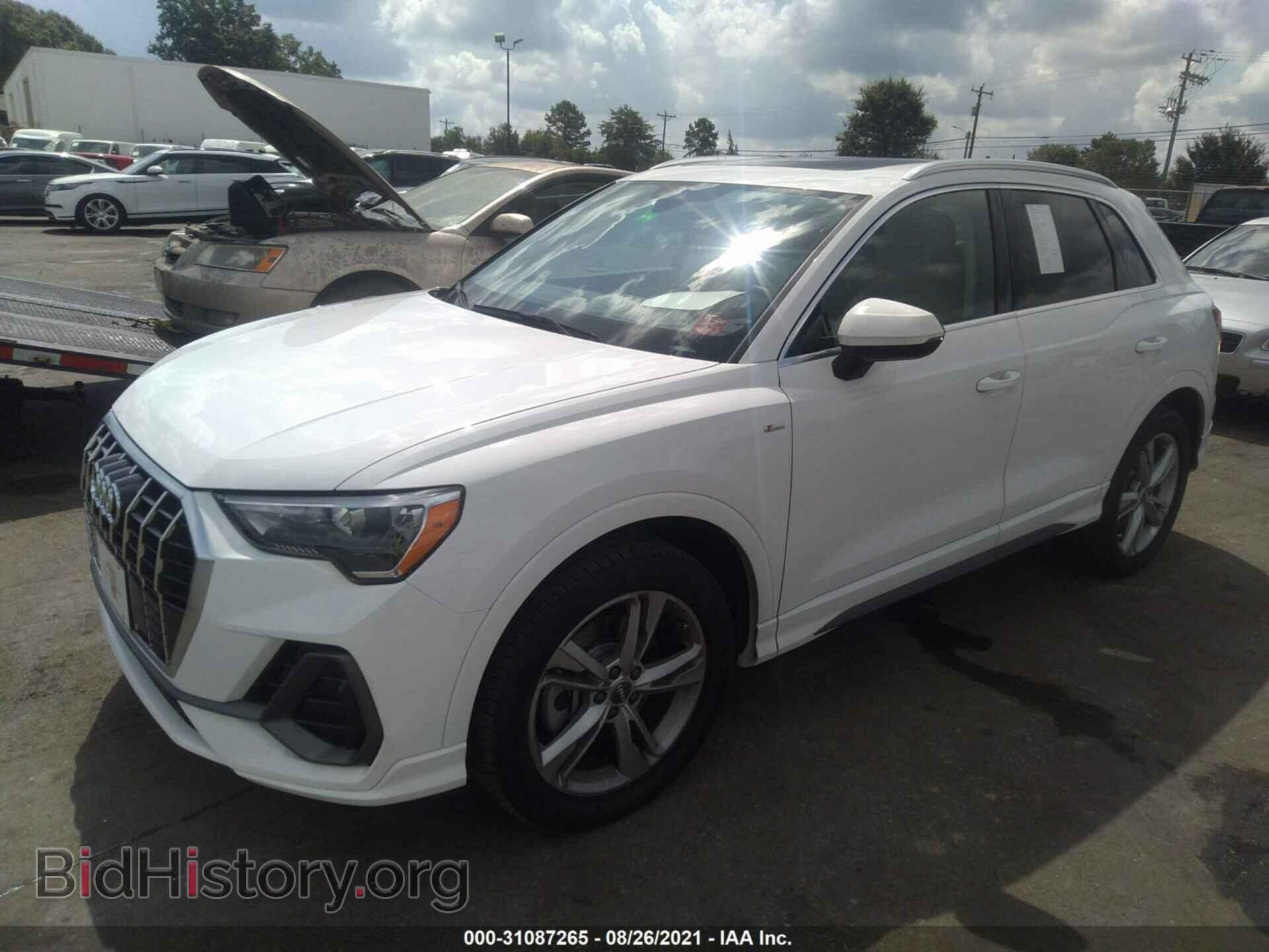 2020 AUDI Q3 - VIN: WA1DECF31L1048394 - Фото 2