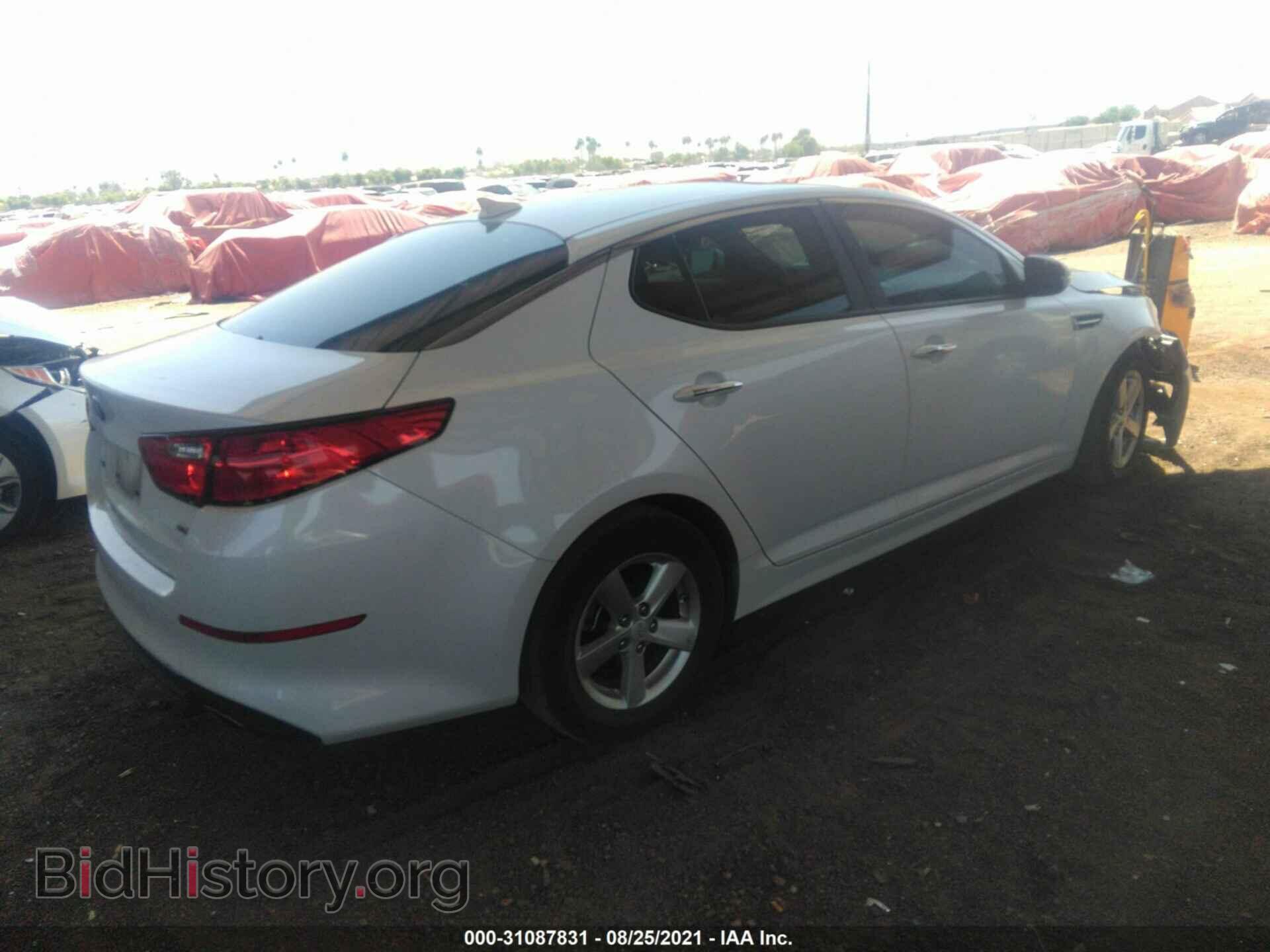 2015 KIA OPTIMA - VIN: KNAGM4A72F5661026 - Фото 4