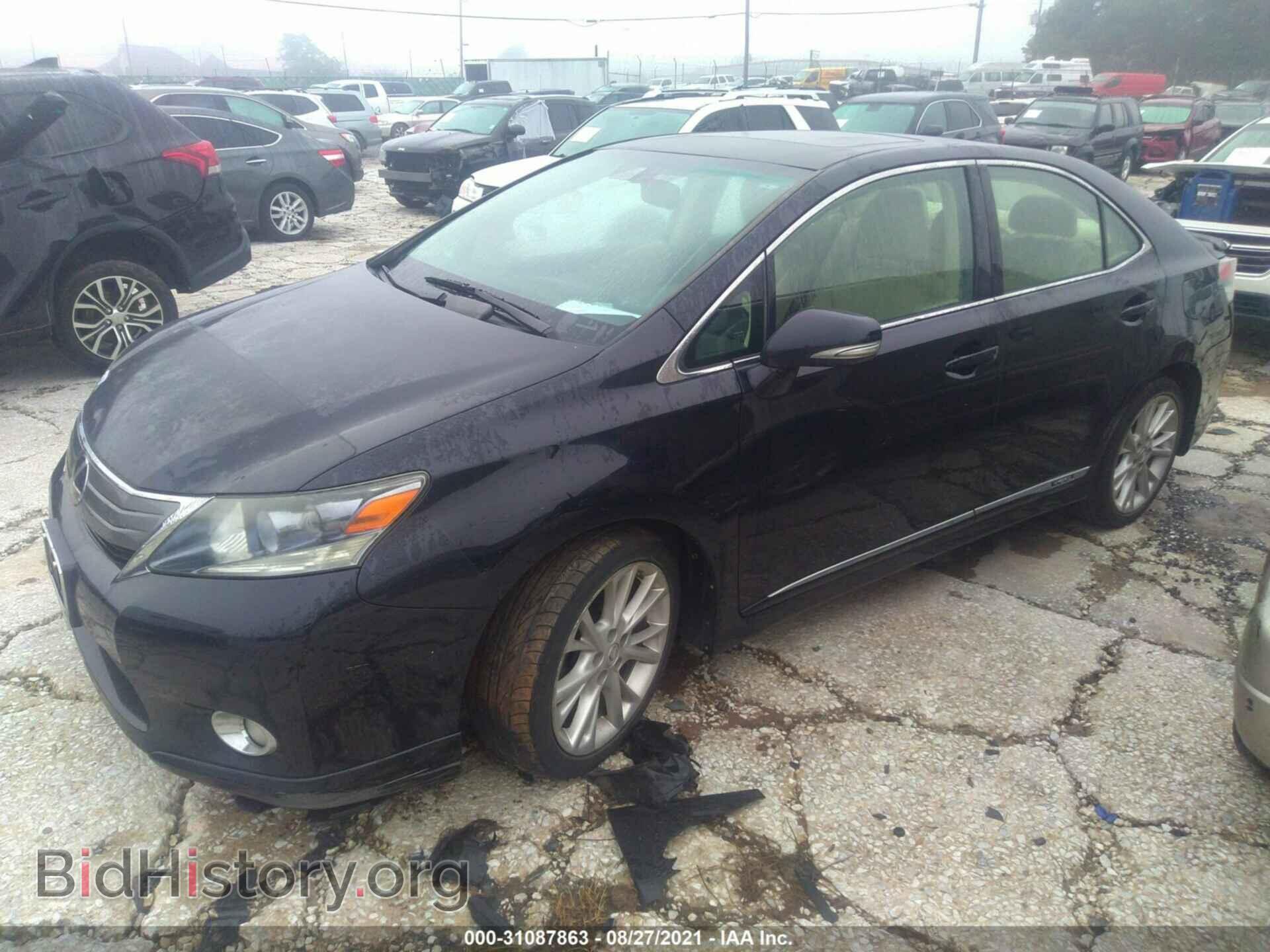2010 LEXUS HS 250H - VIN: JTHBB1BA8A2009127 - Photo 2