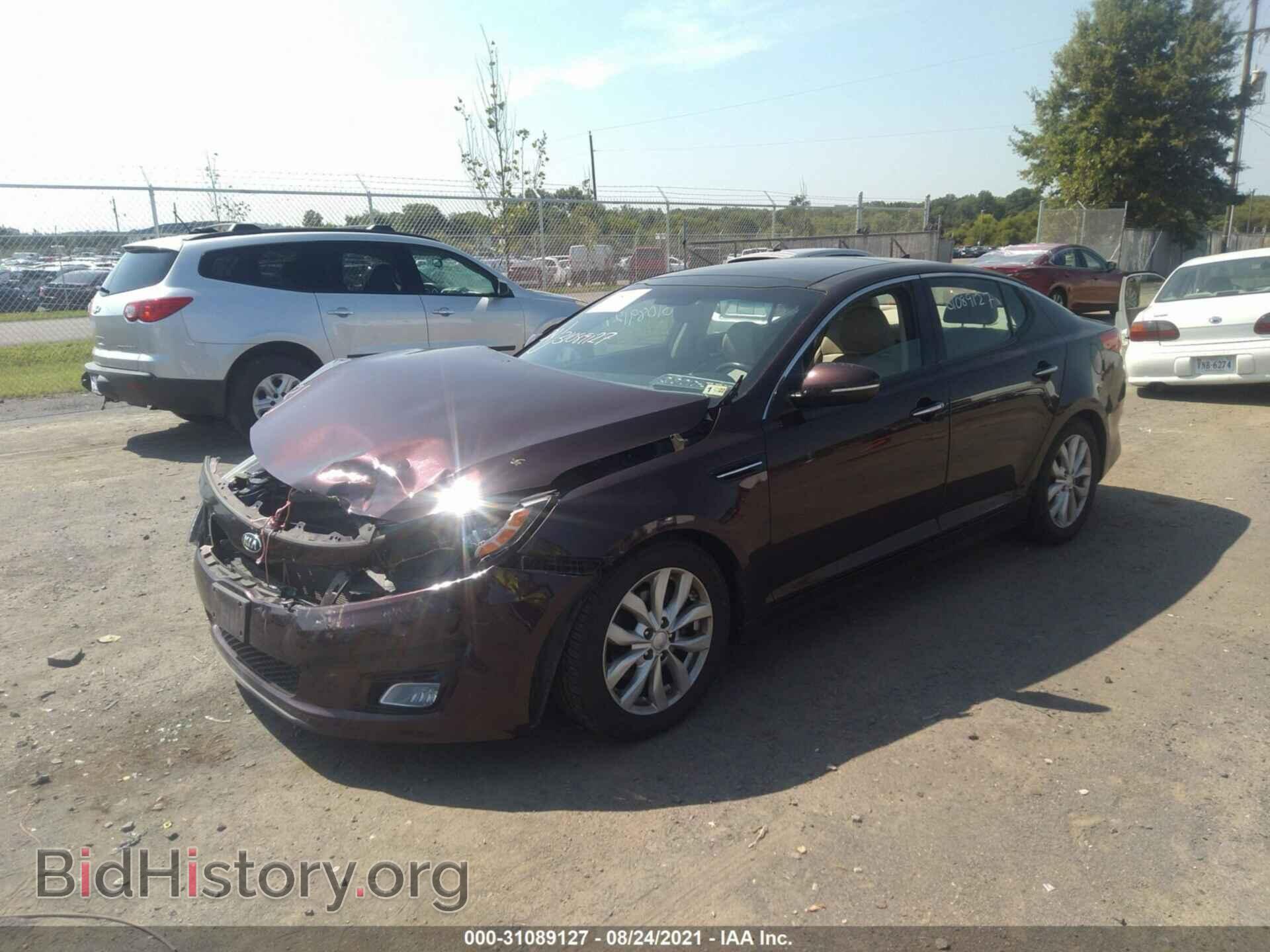 2014 KIA OPTIMA - VIN: 5XXGN4A72EG342297 - Фото 2