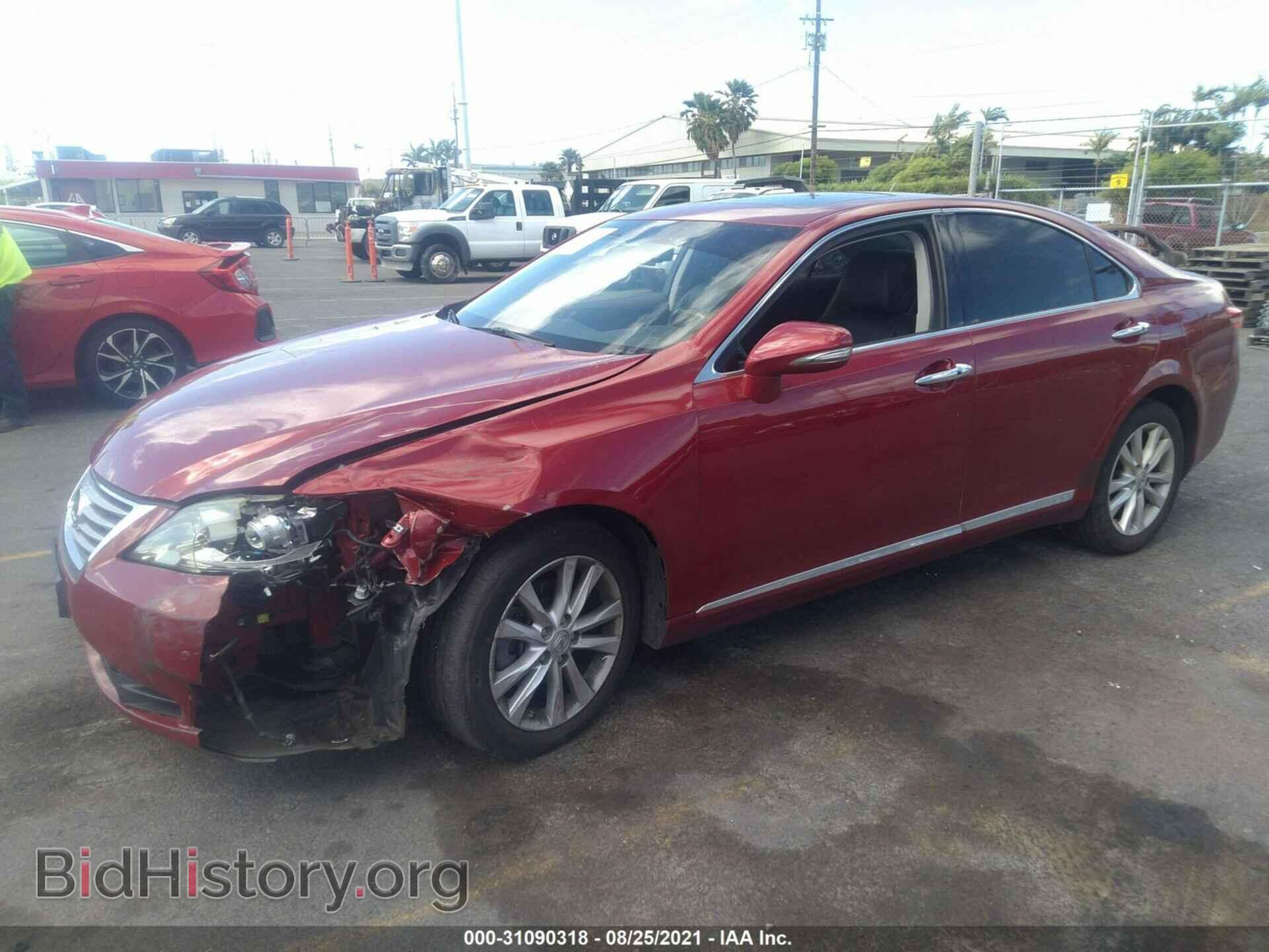 2011 LEXUS ES 350 - VIN: JTHBK1EG1B2448588 - Фото 2