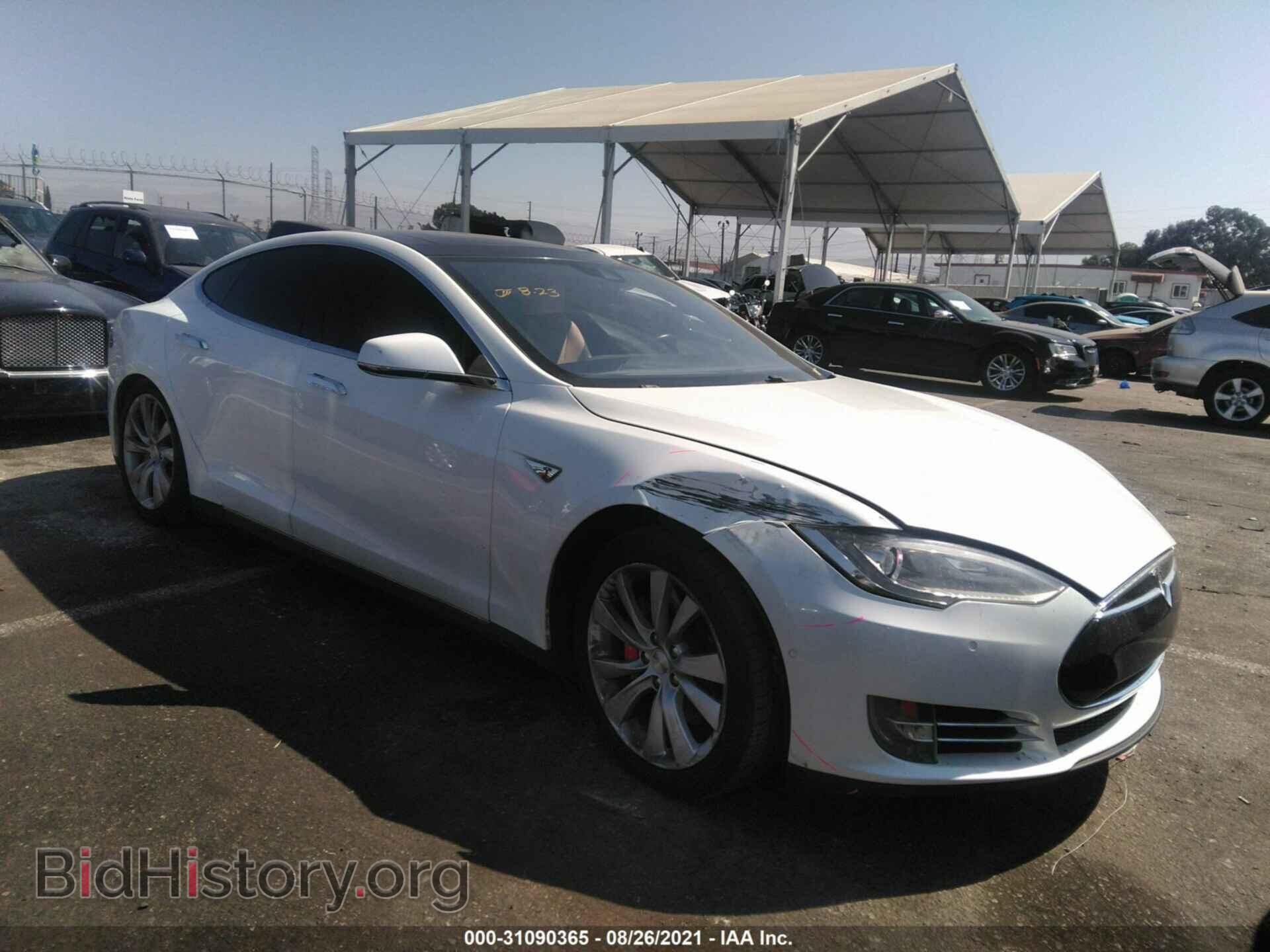 Photo 5YJSA1E43FF114141 - TESLA MODEL S 2015