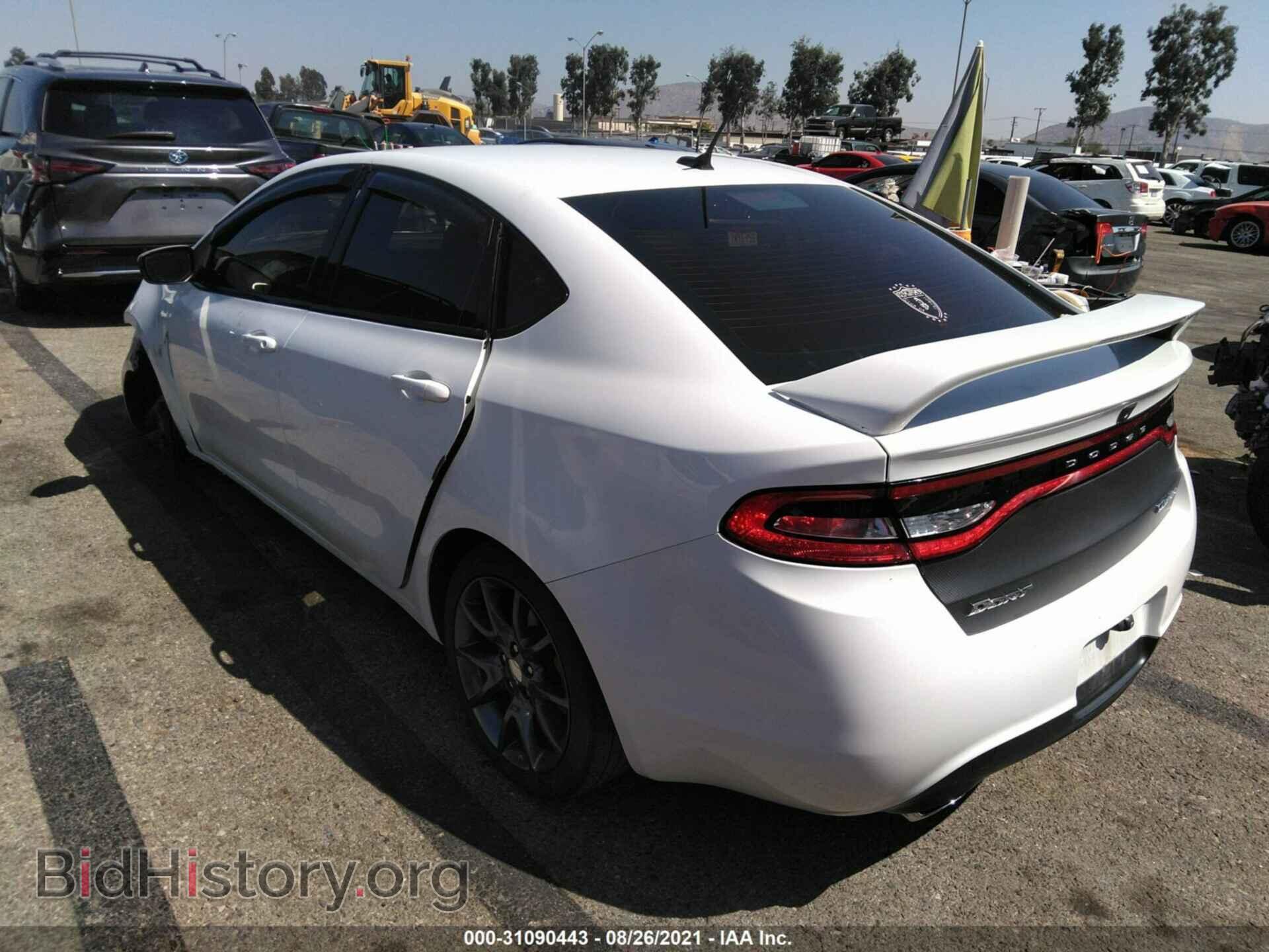 2016 DODGE DART - VIN: 1C3CDFFH8GD803261 - Фото 3