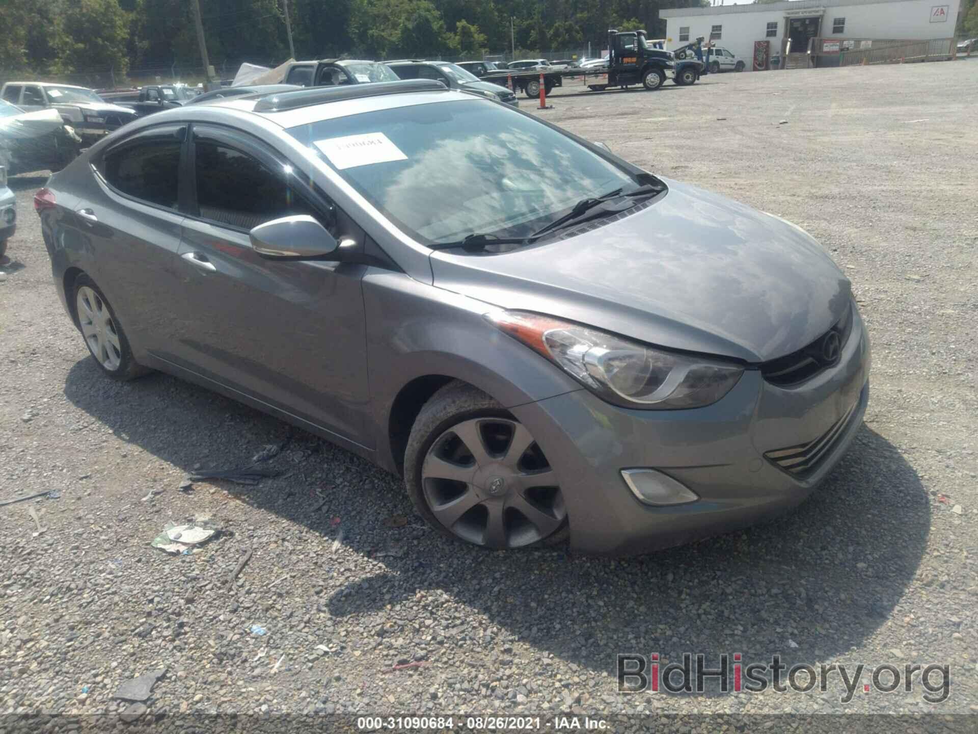 Photo KMHDH4AE5CU310665 - HYUNDAI ELANTRA 2012