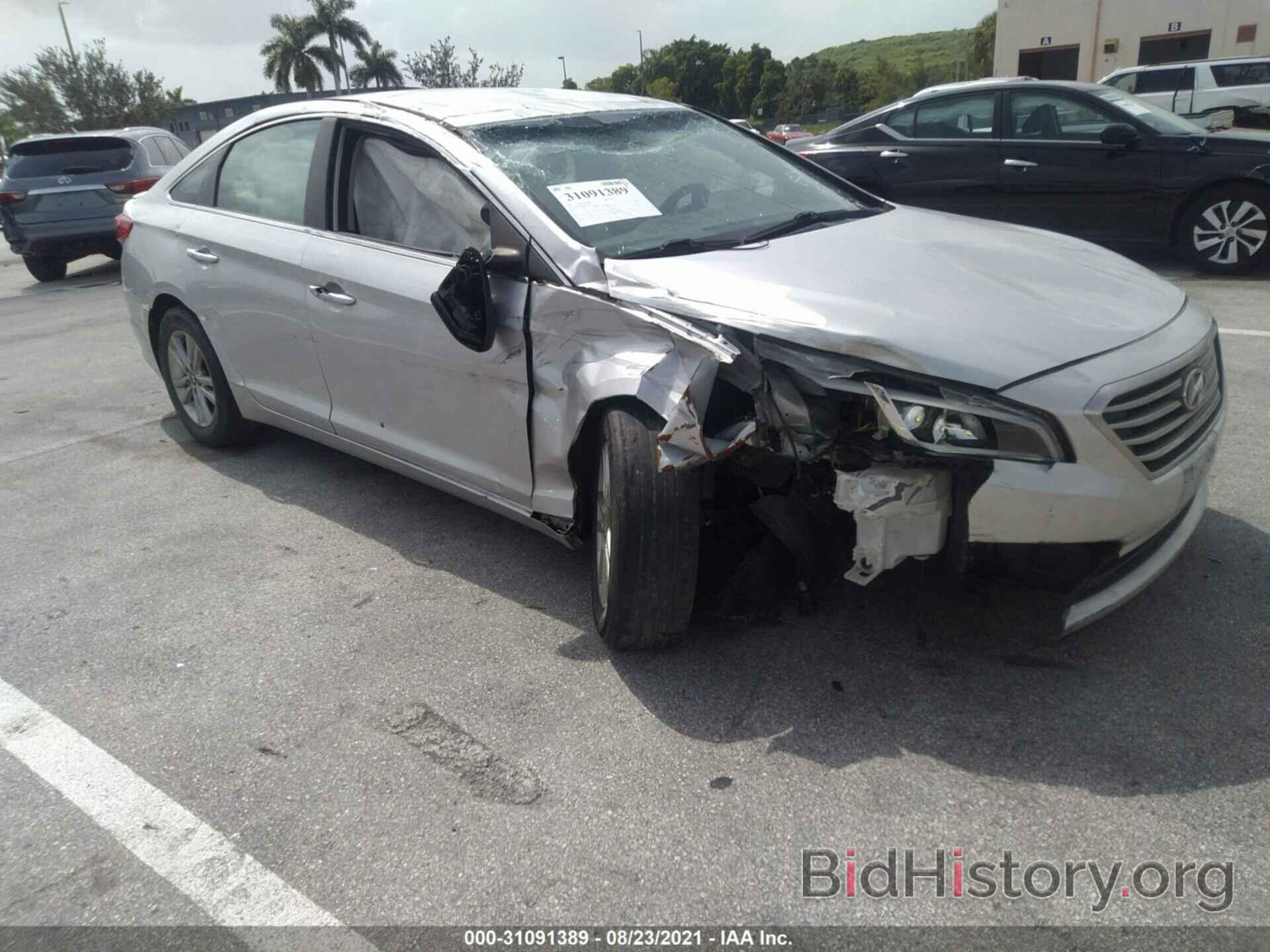 Photo 5NPE24AFXHH566997 - HYUNDAI SONATA 2017