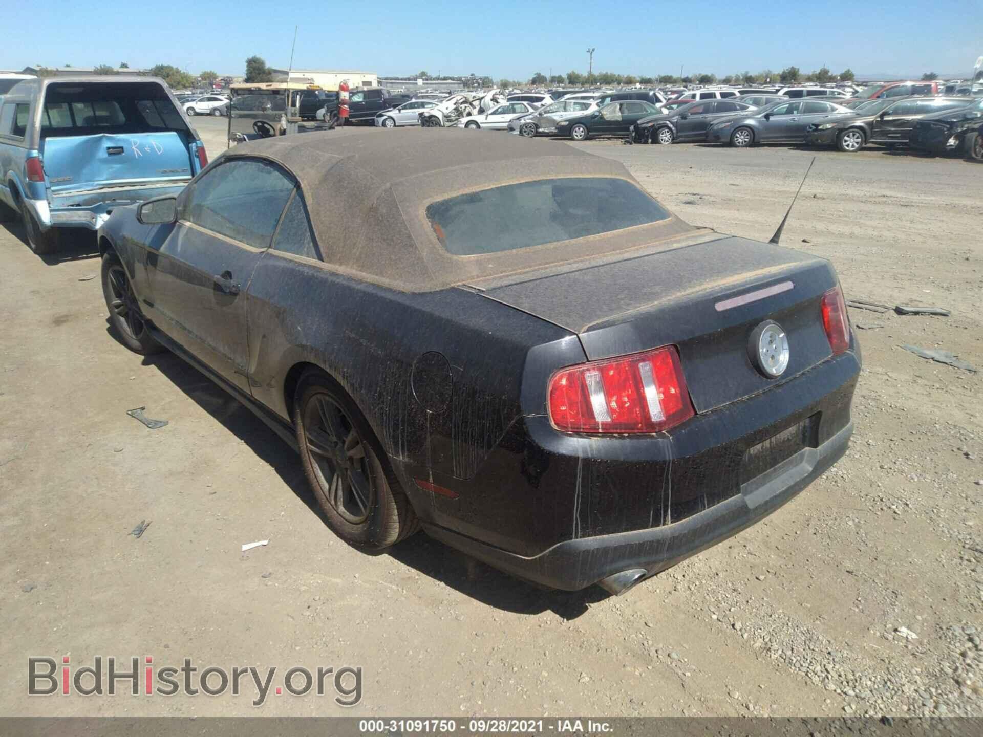 2012 FORD MUSTANG - VIN: 1ZVBP8EM9C5225004 - Фото 3
