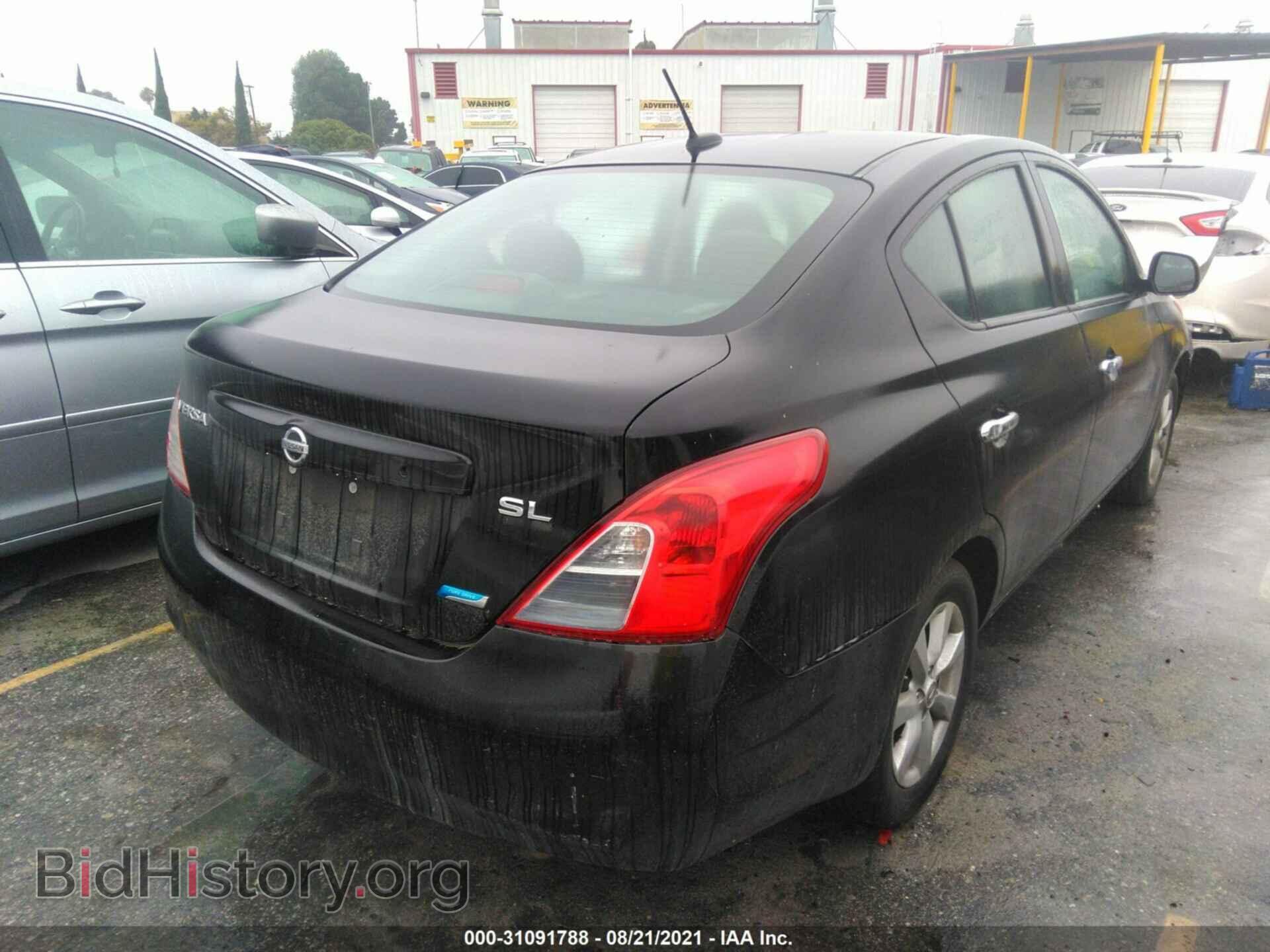 2012 NISSAN VERSA - VIN: 3N1CN7AP2CL820982 - Фото 4