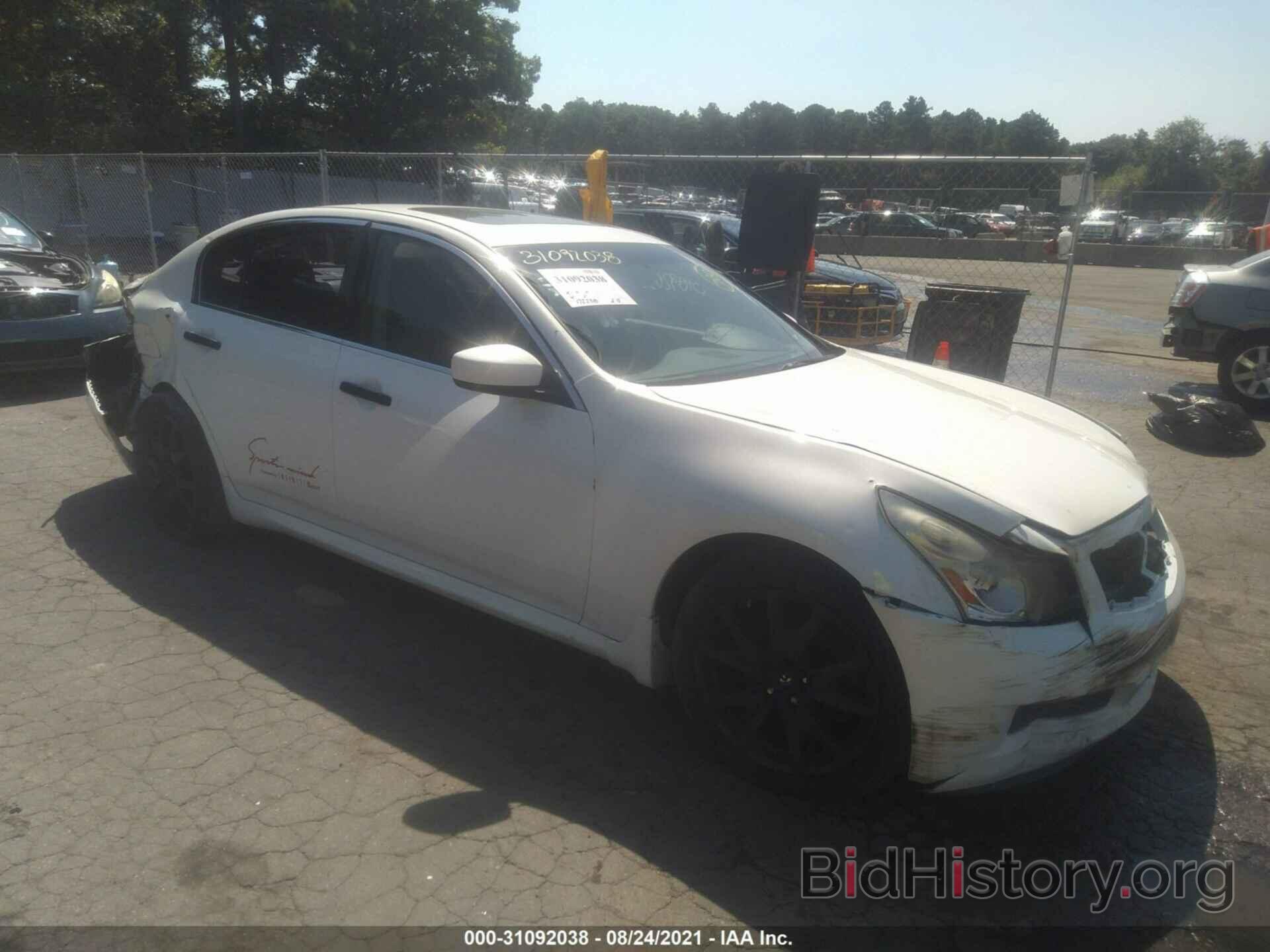 Photo JNKCV61F79M350864 - INFINITI G37 SEDAN 2009