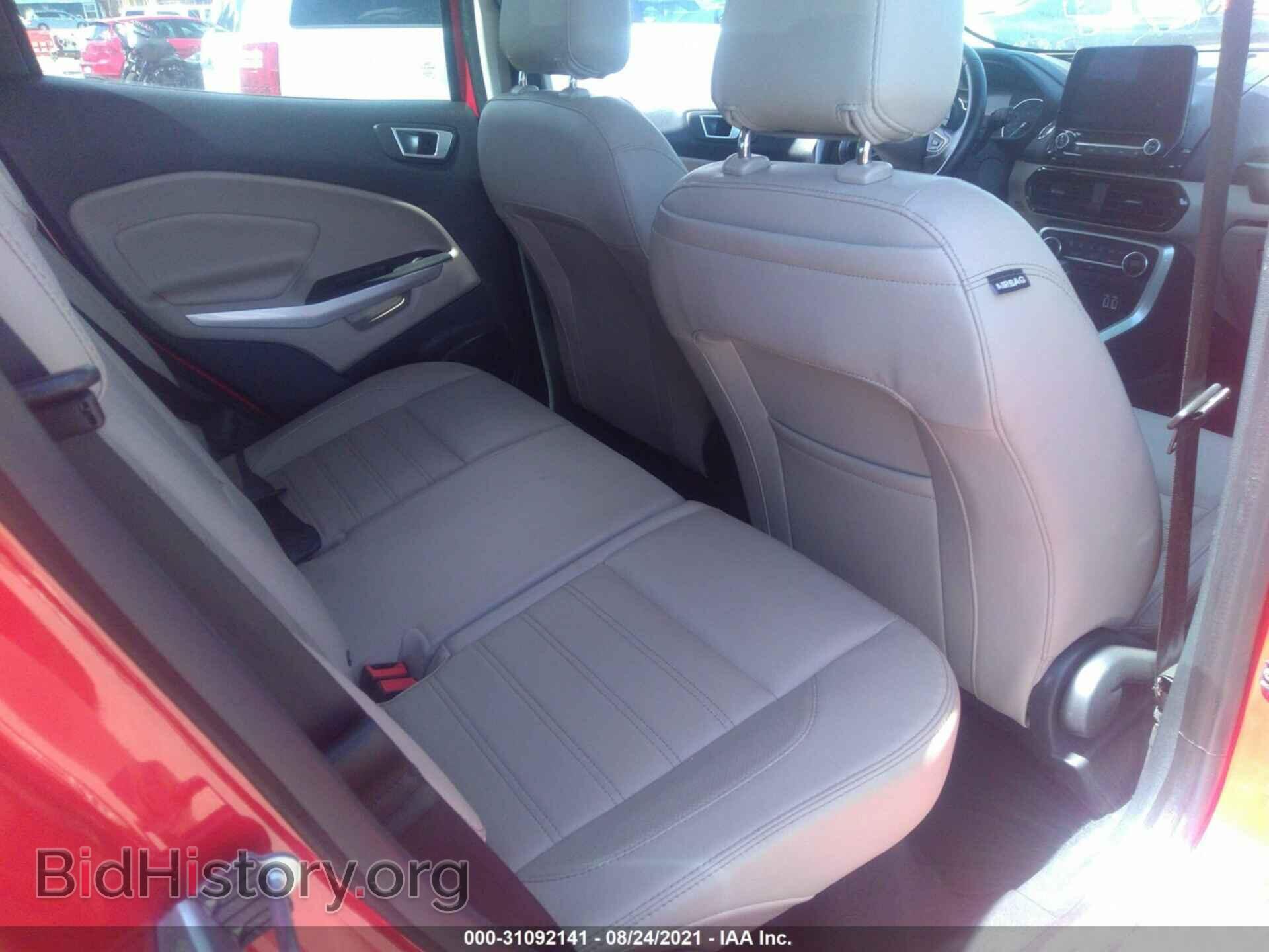 2020 FORD ECOSPORT - VIN: MAJ6S3KL9LC349227 - Photo 8