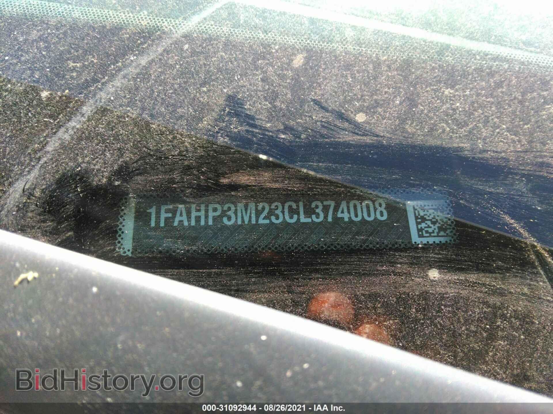 2012 FORD FOCUS - VIN: 1FAHP3M23CL374008 - Фото 9