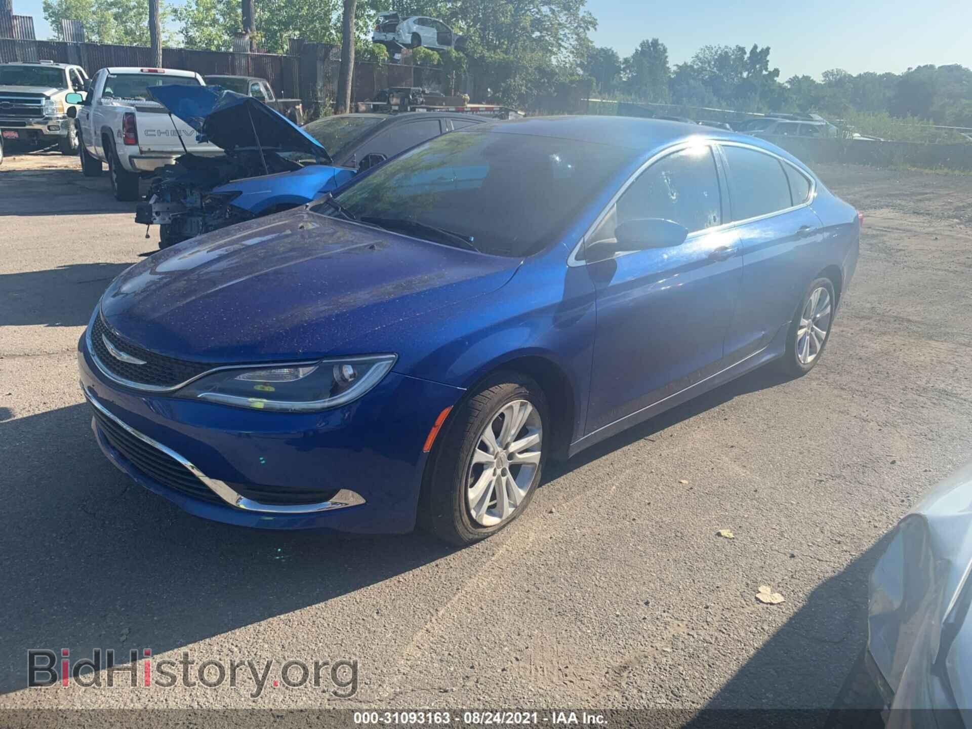 2015 CHRYSLER 200 - VIN: 1C3CCCAB9FN603163 - Фото 2