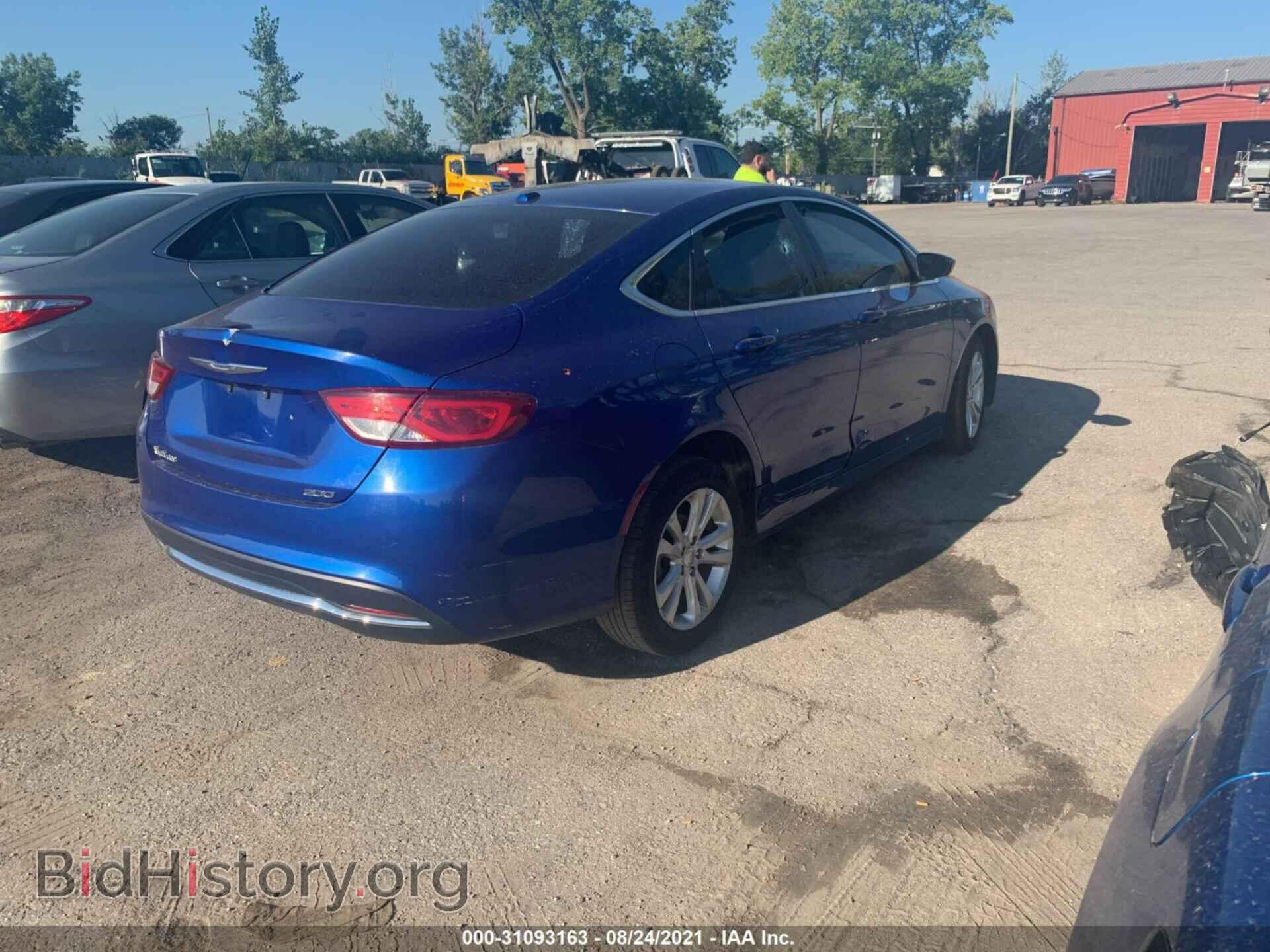 2015 CHRYSLER 200 - VIN: 1C3CCCAB9FN603163 - Фото 4