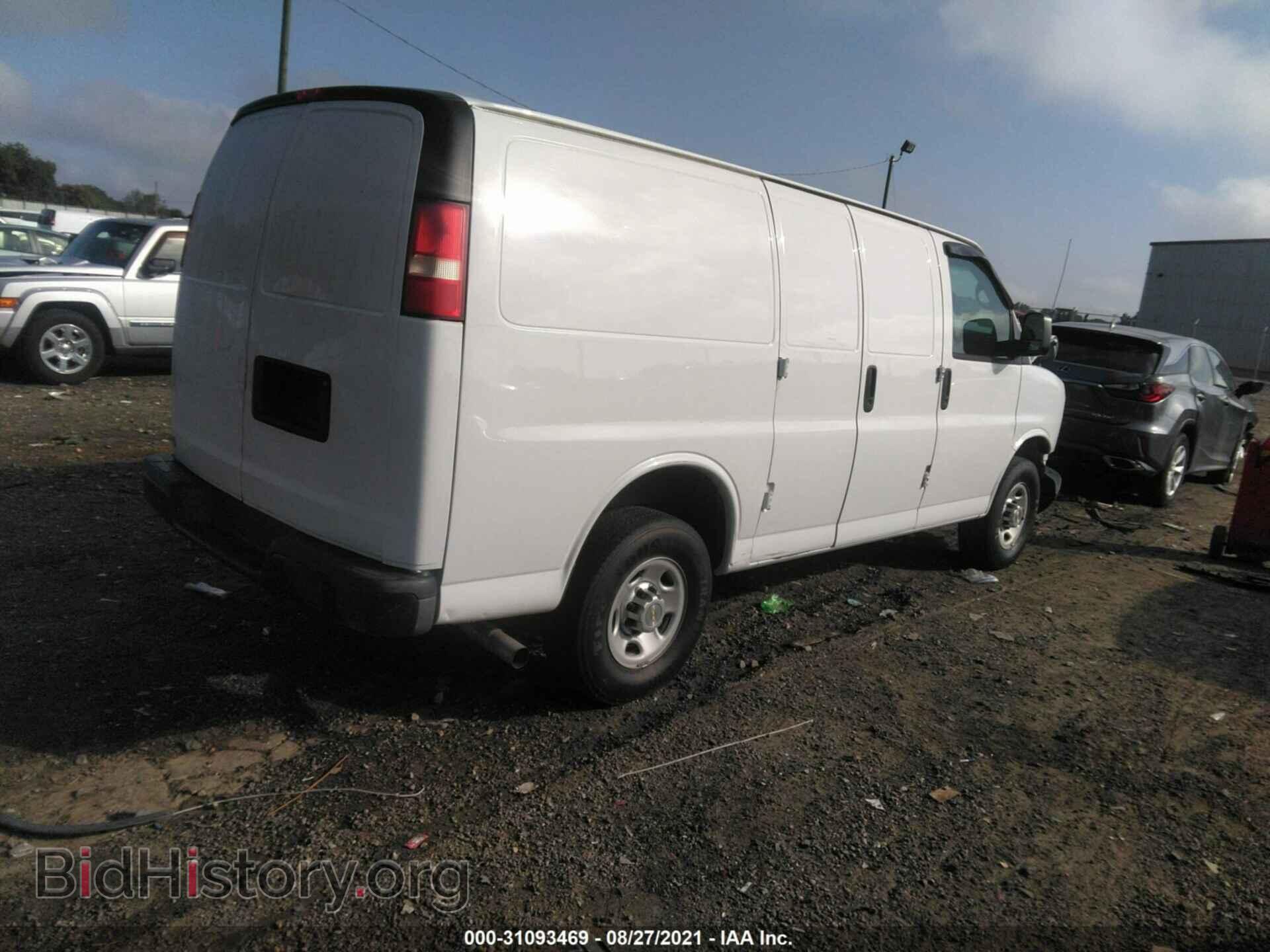 2013 CHEVROLET EXPRESS CARGO VAN - VIN: 1GCWGFCA8D1143968 - Фото 4