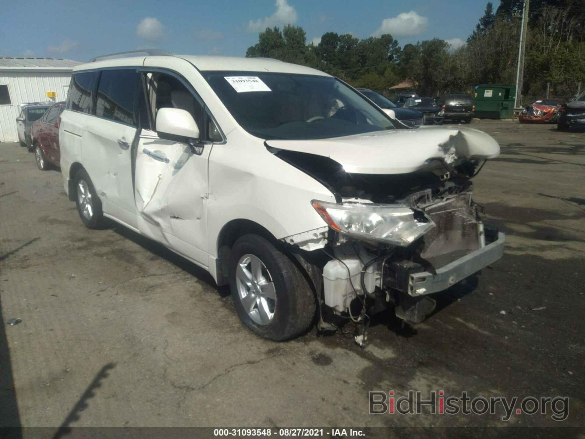 Photo JN8AE2KP1C9049563 - NISSAN QUEST 2012