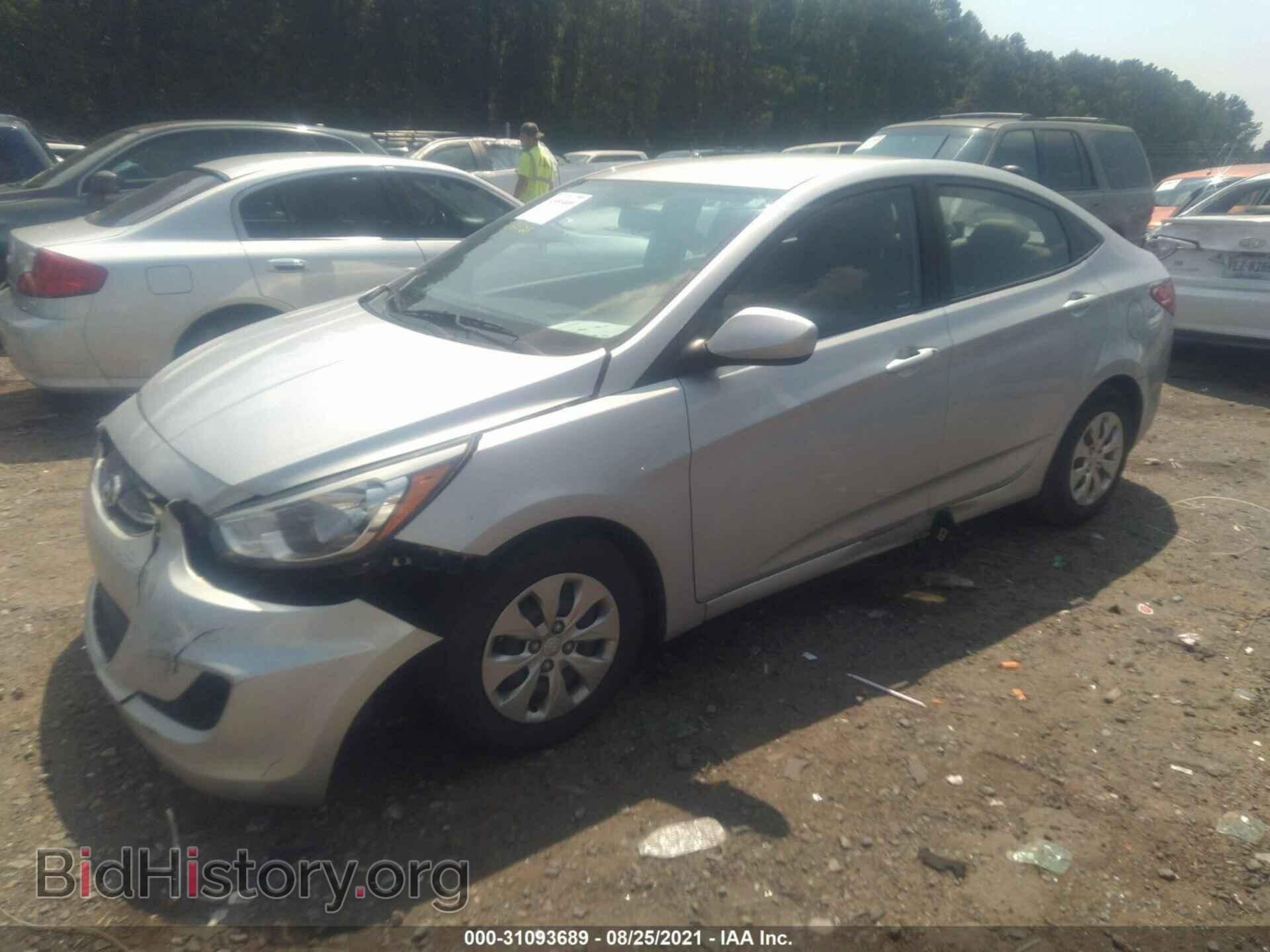 2017 HYUNDAI ACCENT - VIN: KMHCT4AE2HU213716 - Фото 2