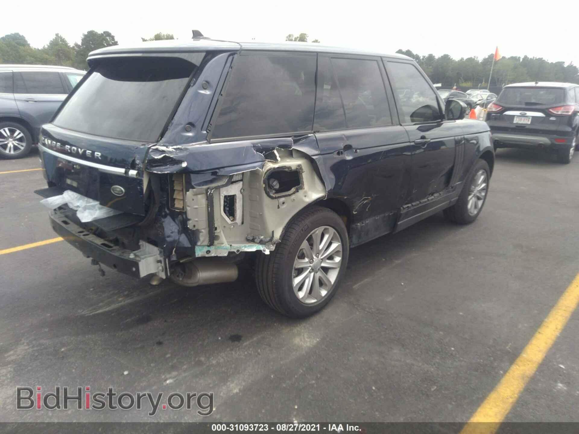 2016 LAND ROVER RANGE ROVER - VIN: SALGS2VF3GA270502 - Фото 4