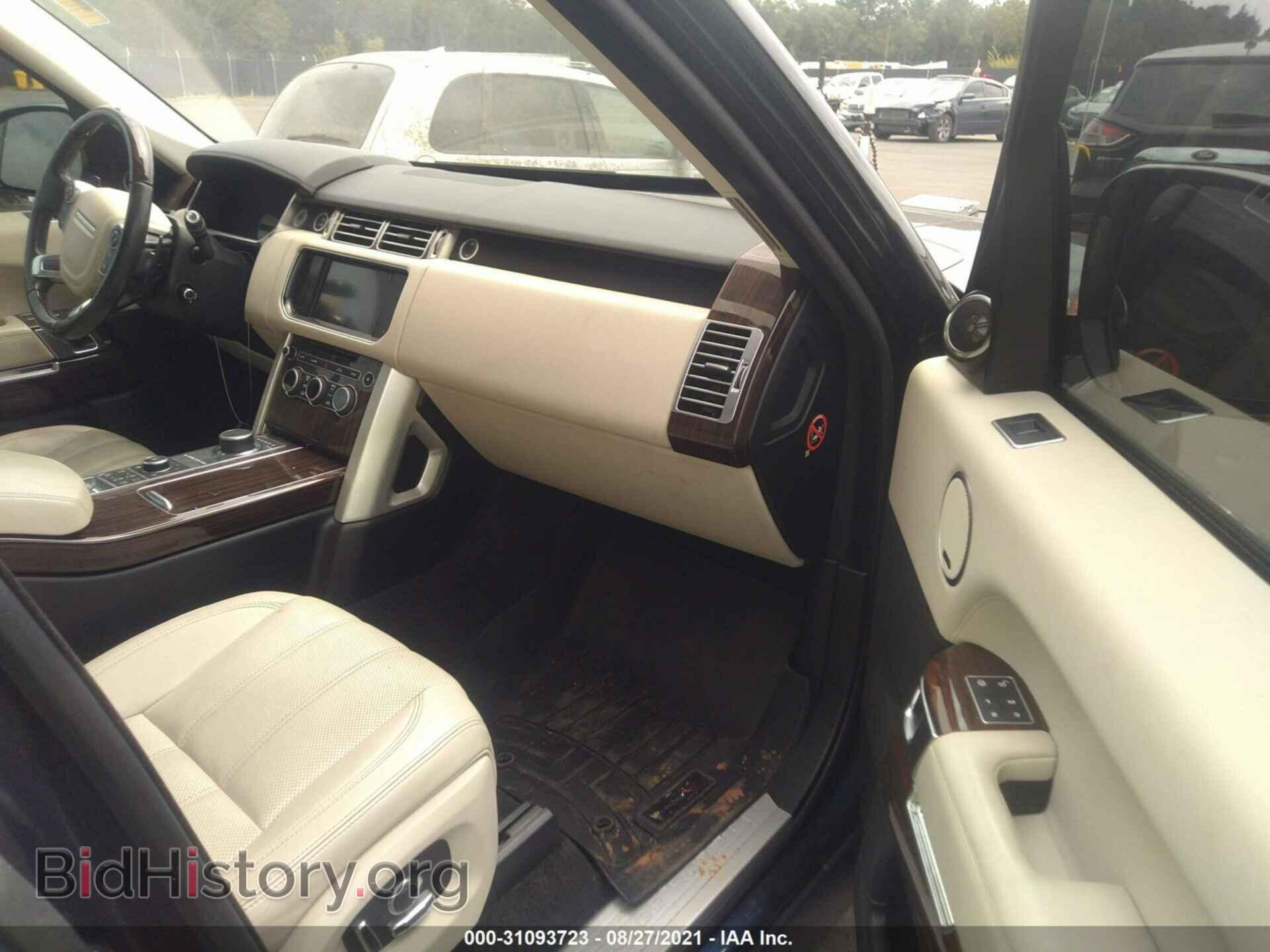 2016 LAND ROVER RANGE ROVER - VIN: SALGS2VF3GA270502 - Фото 5