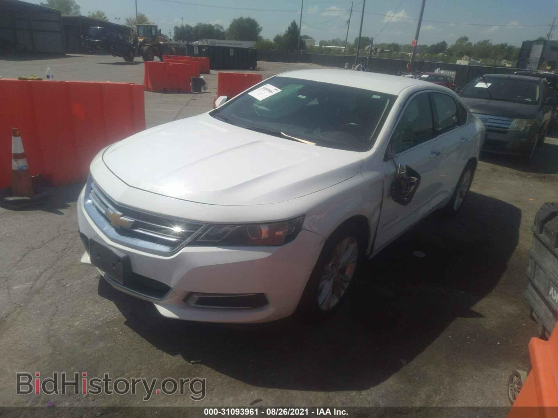 2014 CHEVROLET IMPALA - VIN: 2G1135SR8E9216818 - Фото 2