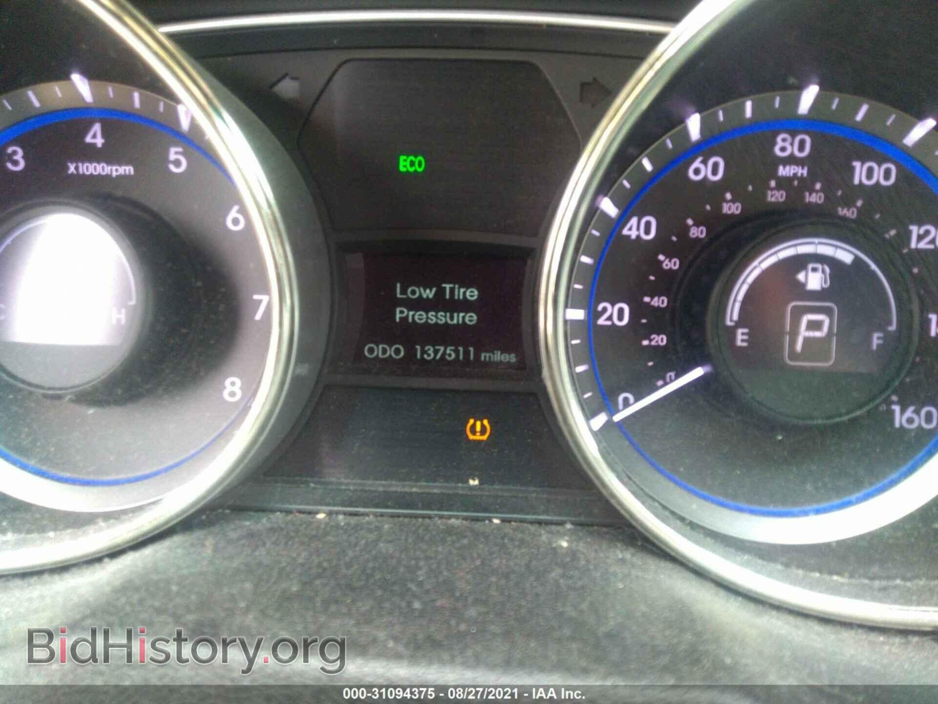2012 HYUNDAI SONATA - VIN: 5NPEC4AC0CH378078 - Фото 7
