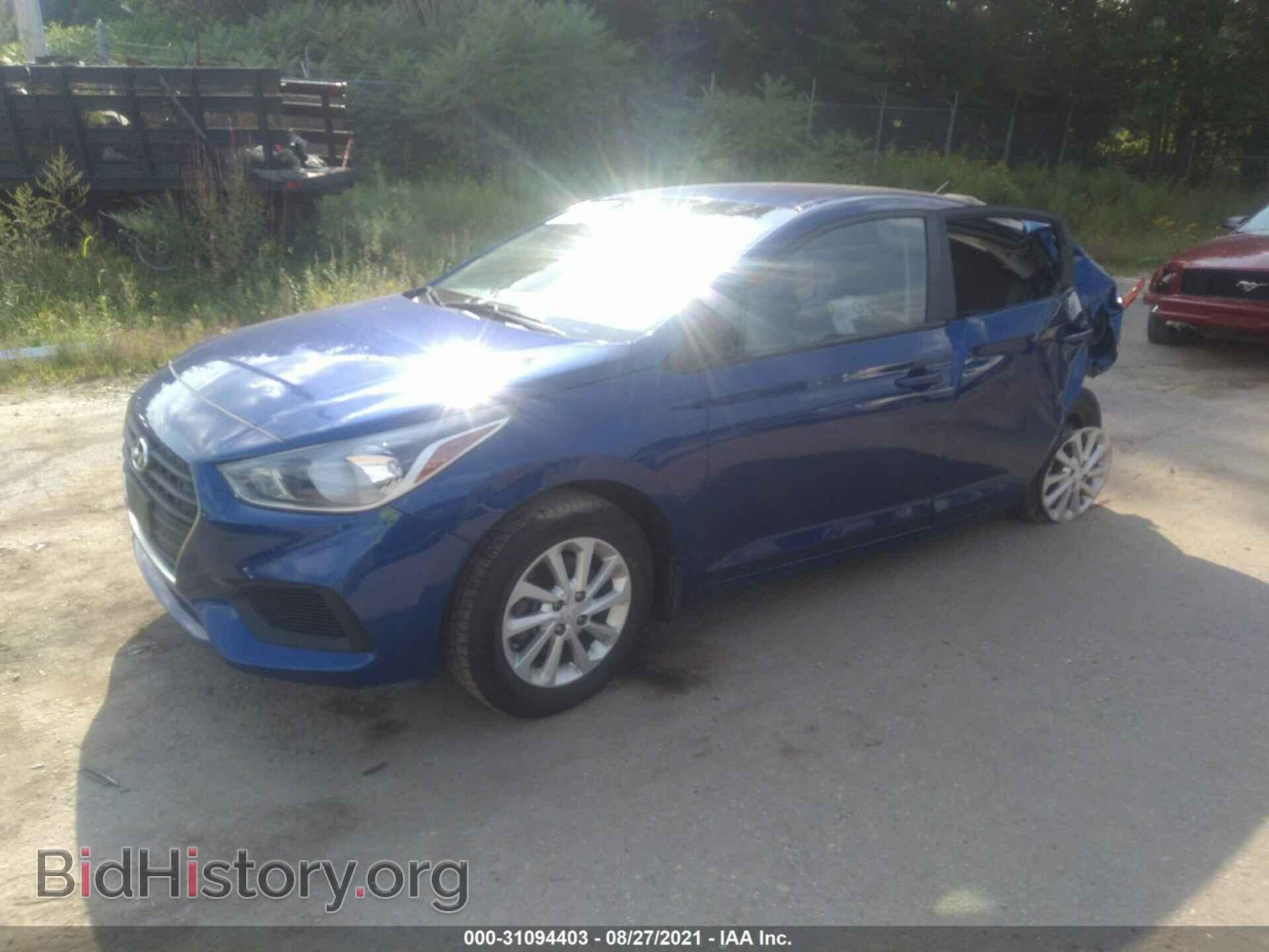 2018 HYUNDAI ACCENT - VIN: 3KPC24A39JE028279 - Фото 2