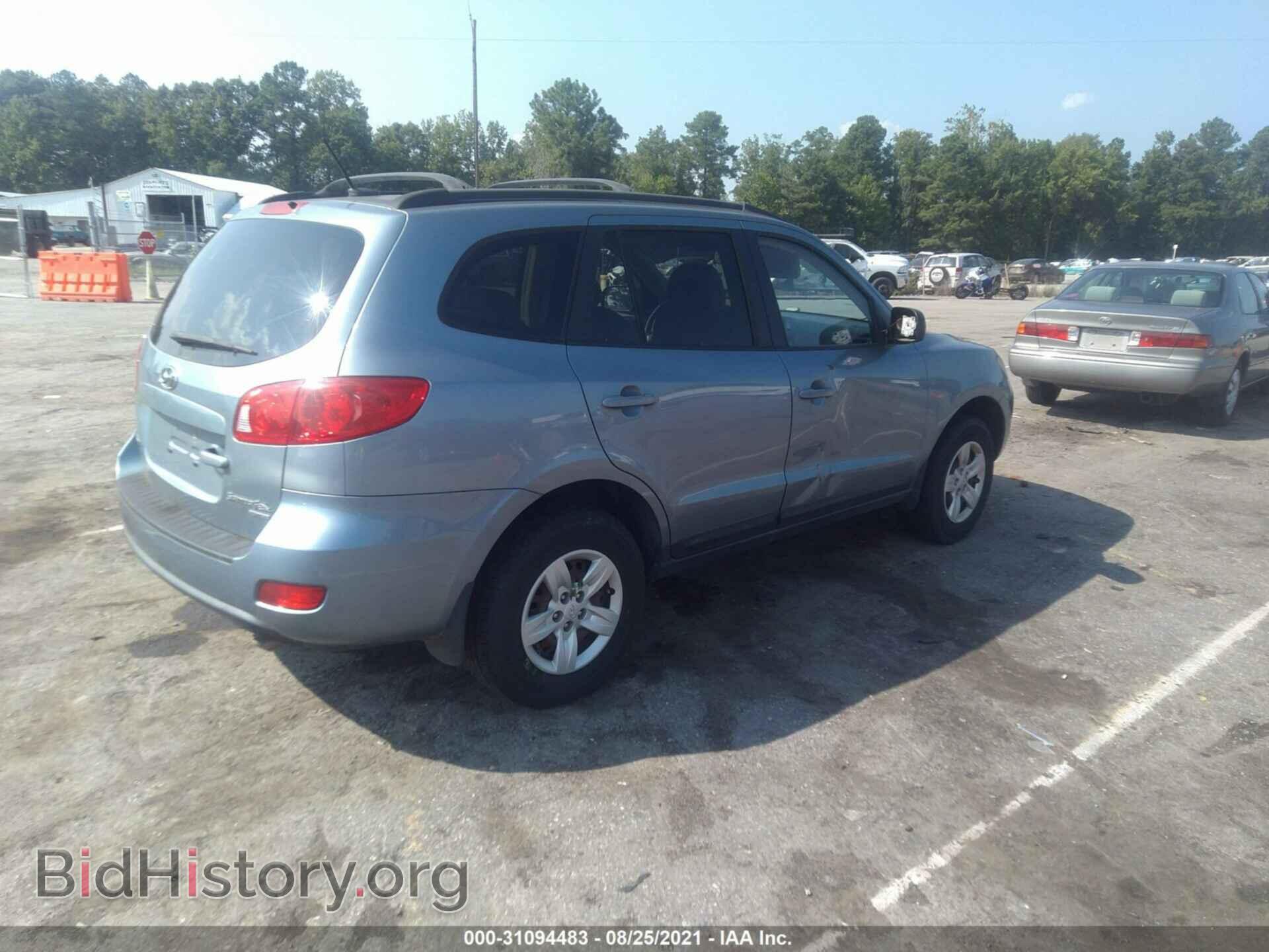 2009 HYUNDAI SANTA FE - VIN: 5NMSG73D79H325527 - Фото 4