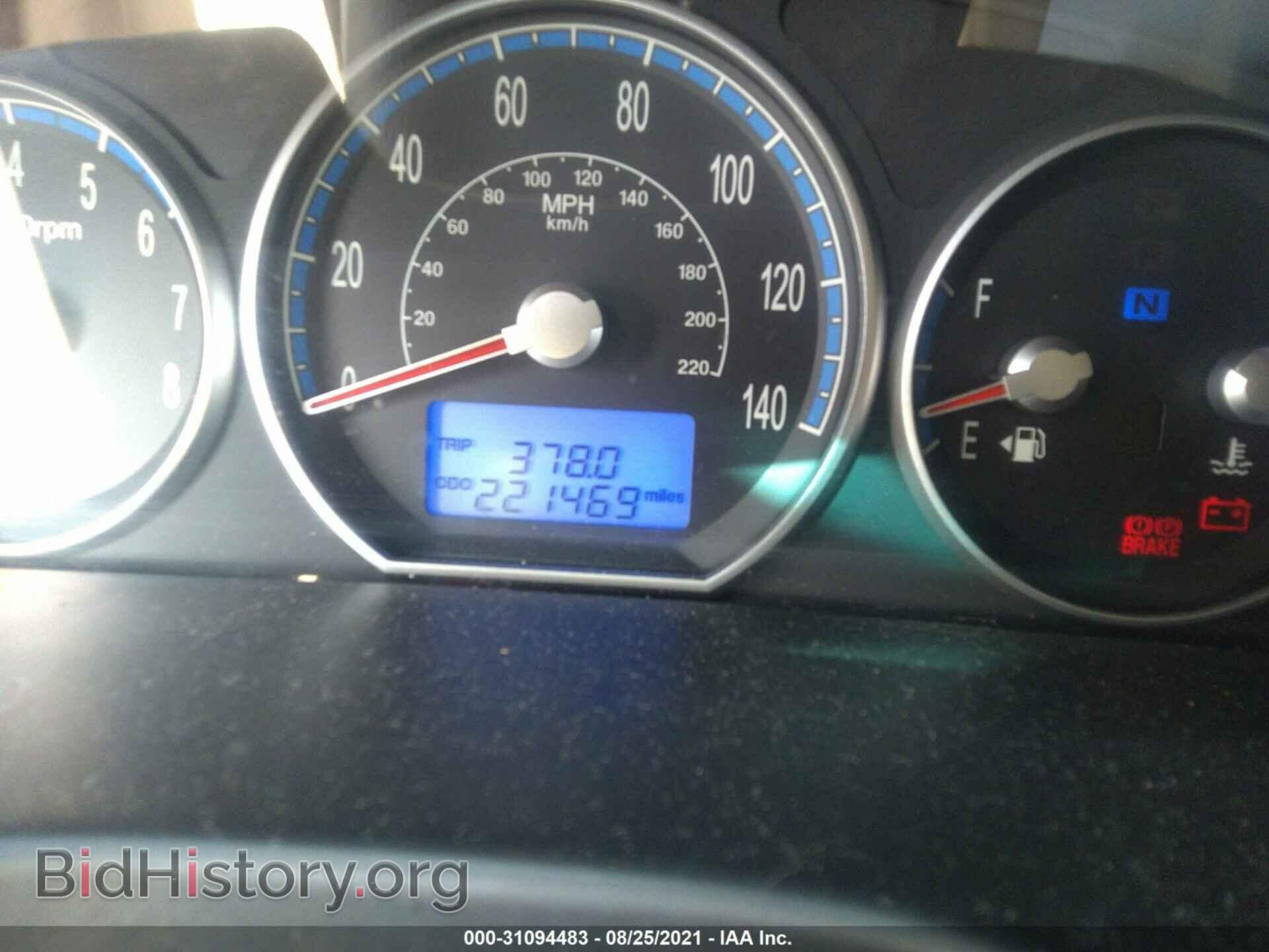 2009 HYUNDAI SANTA FE - VIN: 5NMSG73D79H325527 - Фото 7