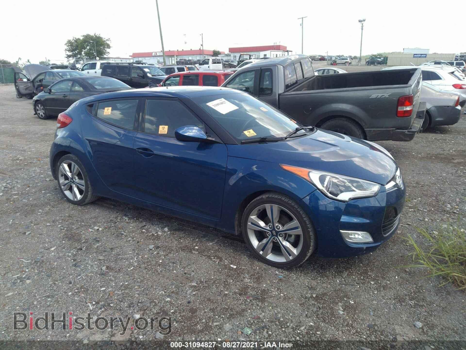 Фотография KMHTC6AD8HU323236 - HYUNDAI VELOSTER 2017