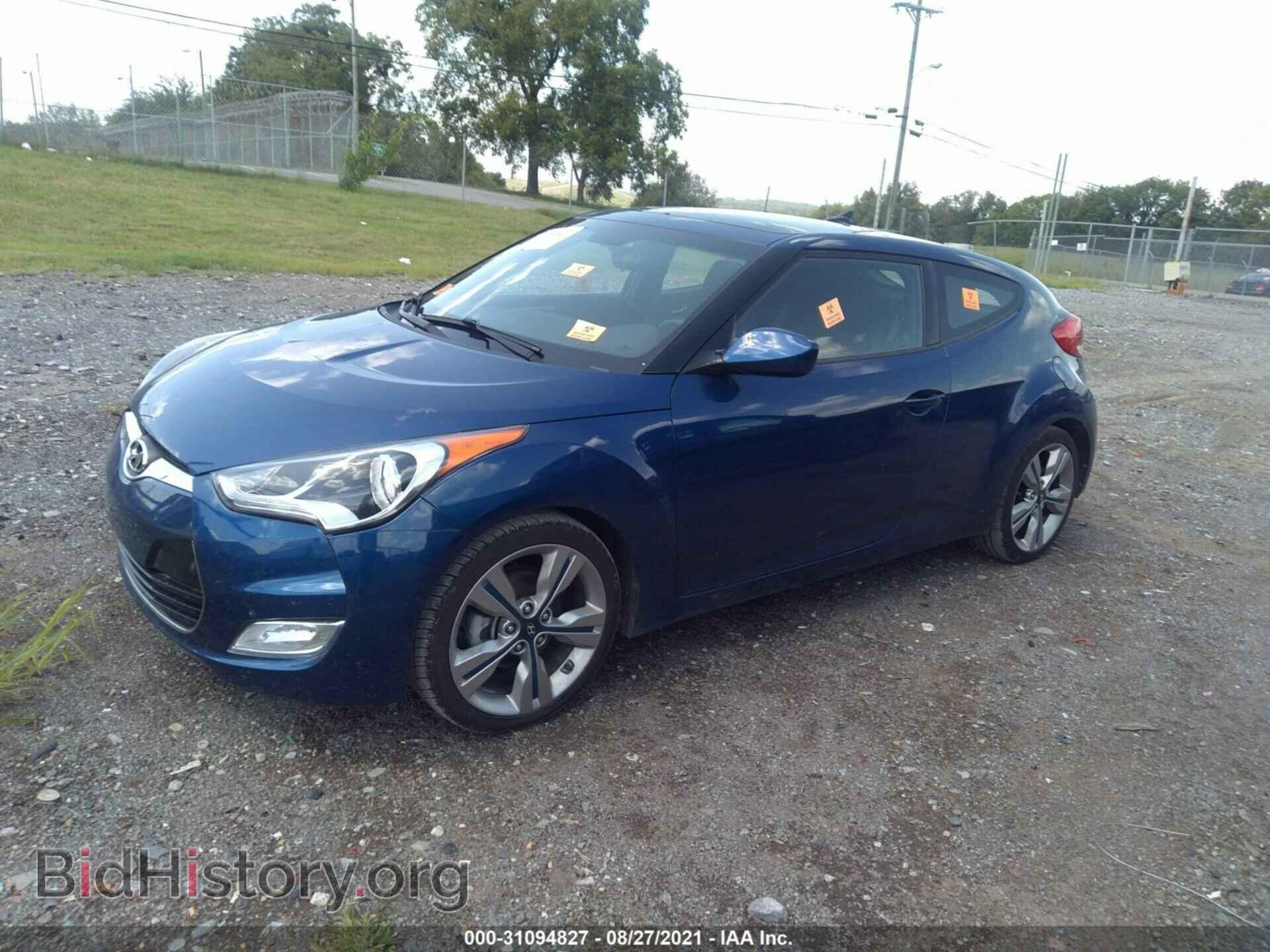 2017 HYUNDAI VELOSTER - VIN: KMHTC6AD8HU323236 - Фото 2