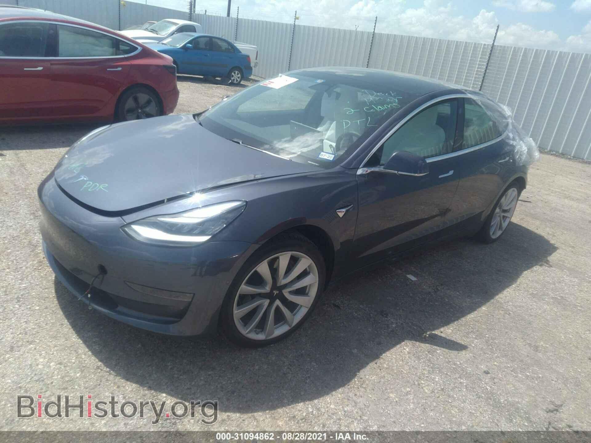 2020 TESLA MODEL 3 - VIN: 5YJ3E1EA4LF741201 - Фото 2