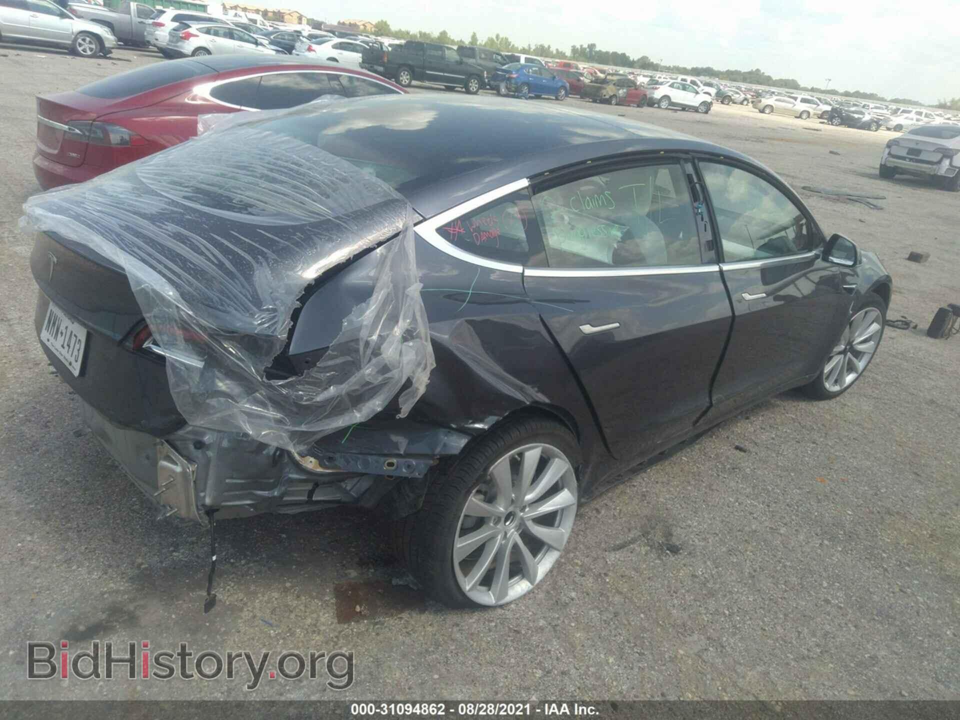 2020 TESLA MODEL 3 - VIN: 5YJ3E1EA4LF741201 - Фото 4