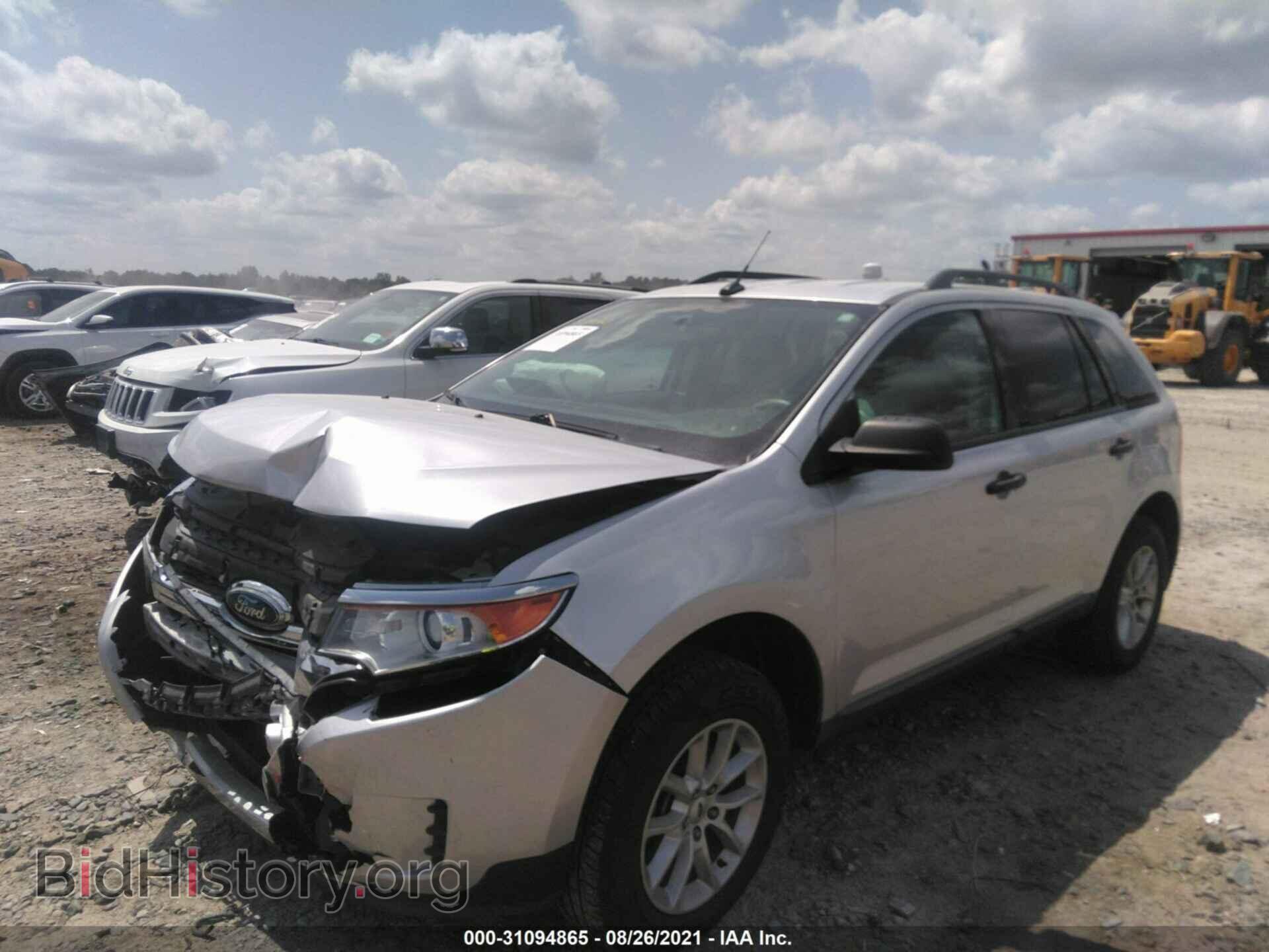 2014 FORD EDGE - VIN: 2FMDK3GC7EBA65006 - Фото 2