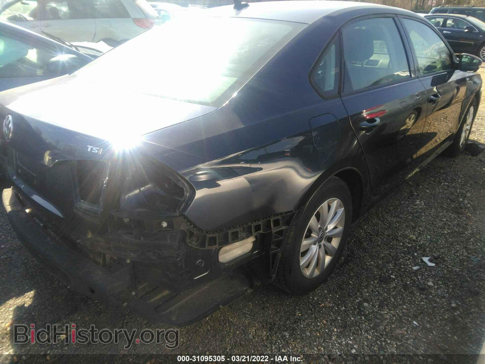 2014 VOLKSWAGEN PASSAT - VIN: 1VWAT7A33EC075923 - Фото 4