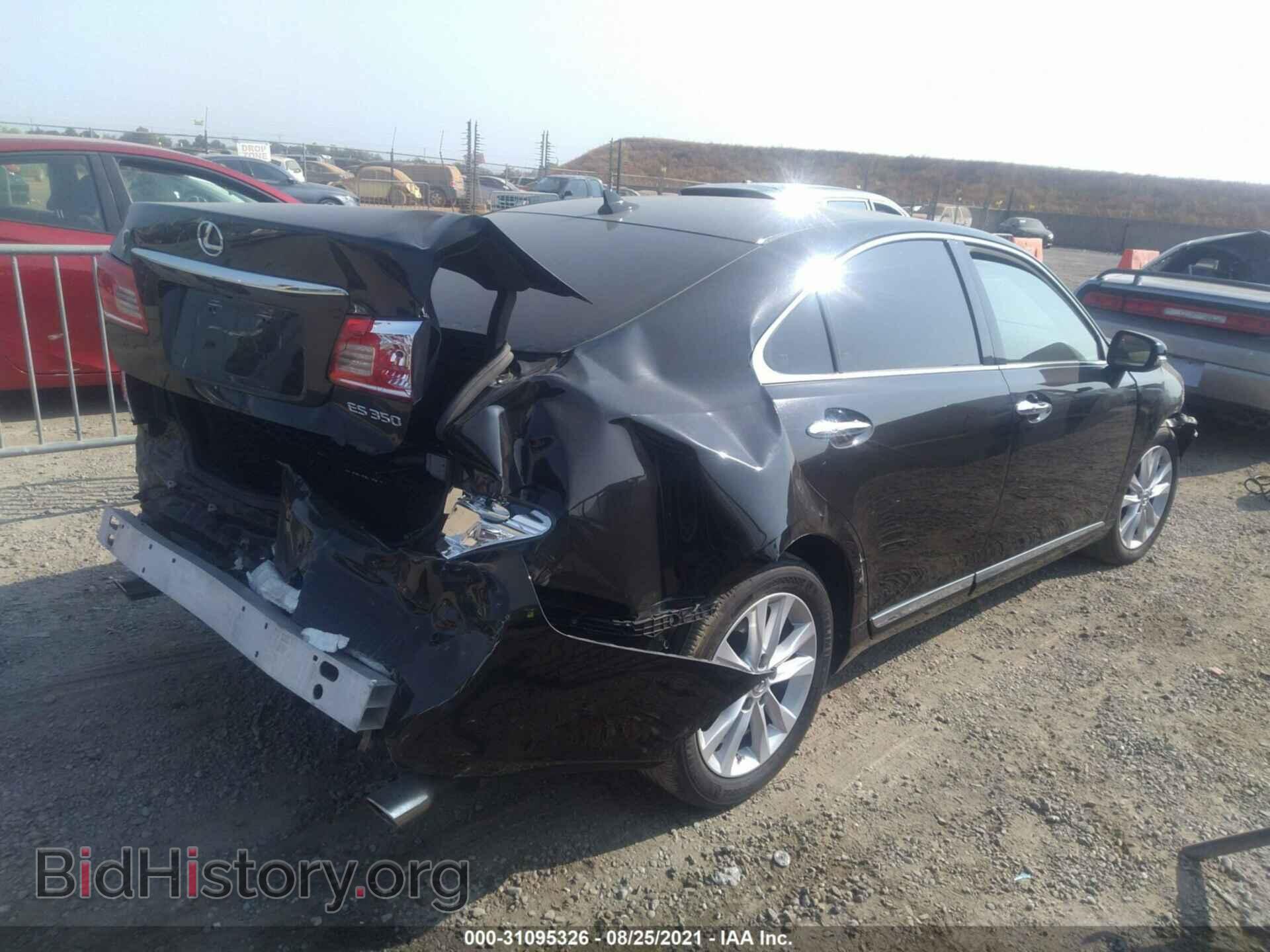 2012 LEXUS ES 350 - VIN: JTHBK1EG6C2487369 - Фото 4
