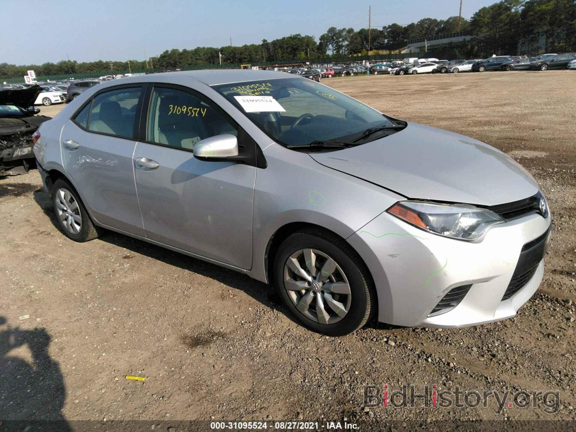 Photo 2T1BURHE8GC647828 - TOYOTA COROLLA 2016