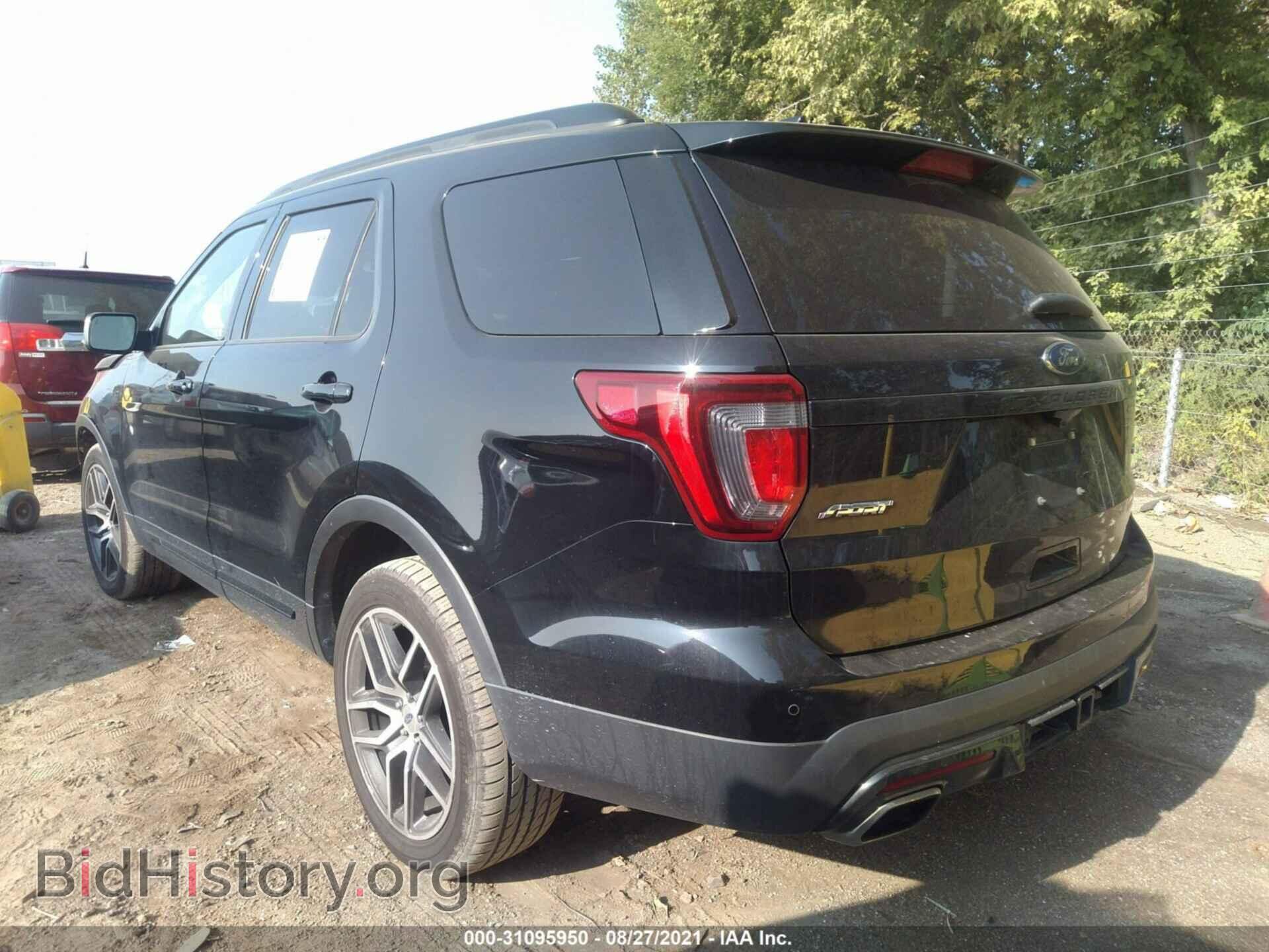 2016 FORD EXPLORER - VIN: 1FM5K8GT5GGC03350 - Фото 3
