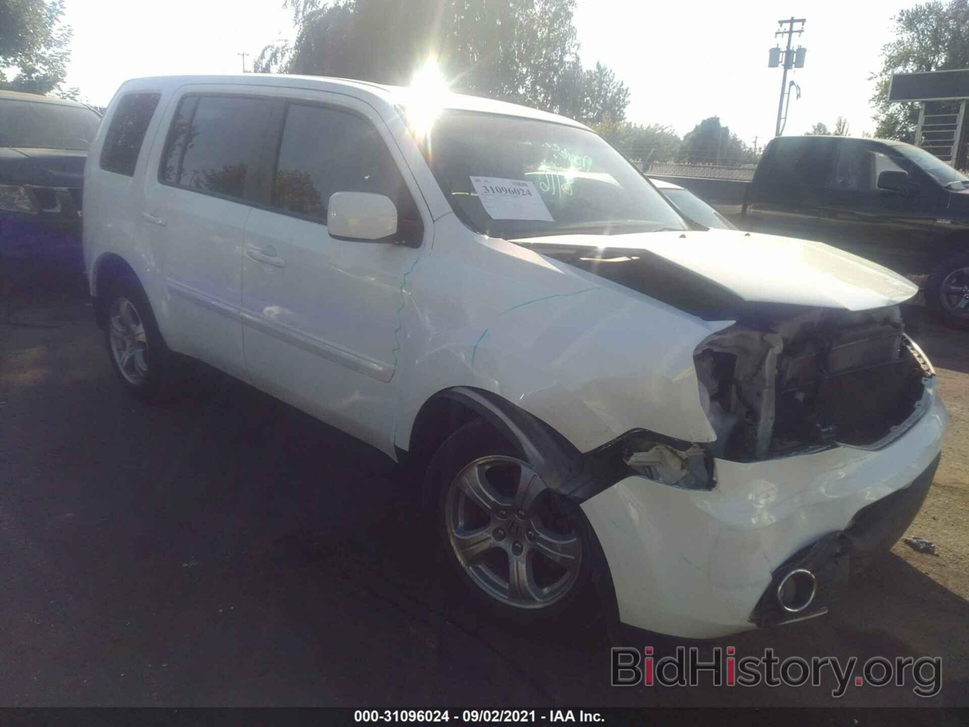 Photo 5FNYF4H50CB008520 - HONDA PILOT 2012