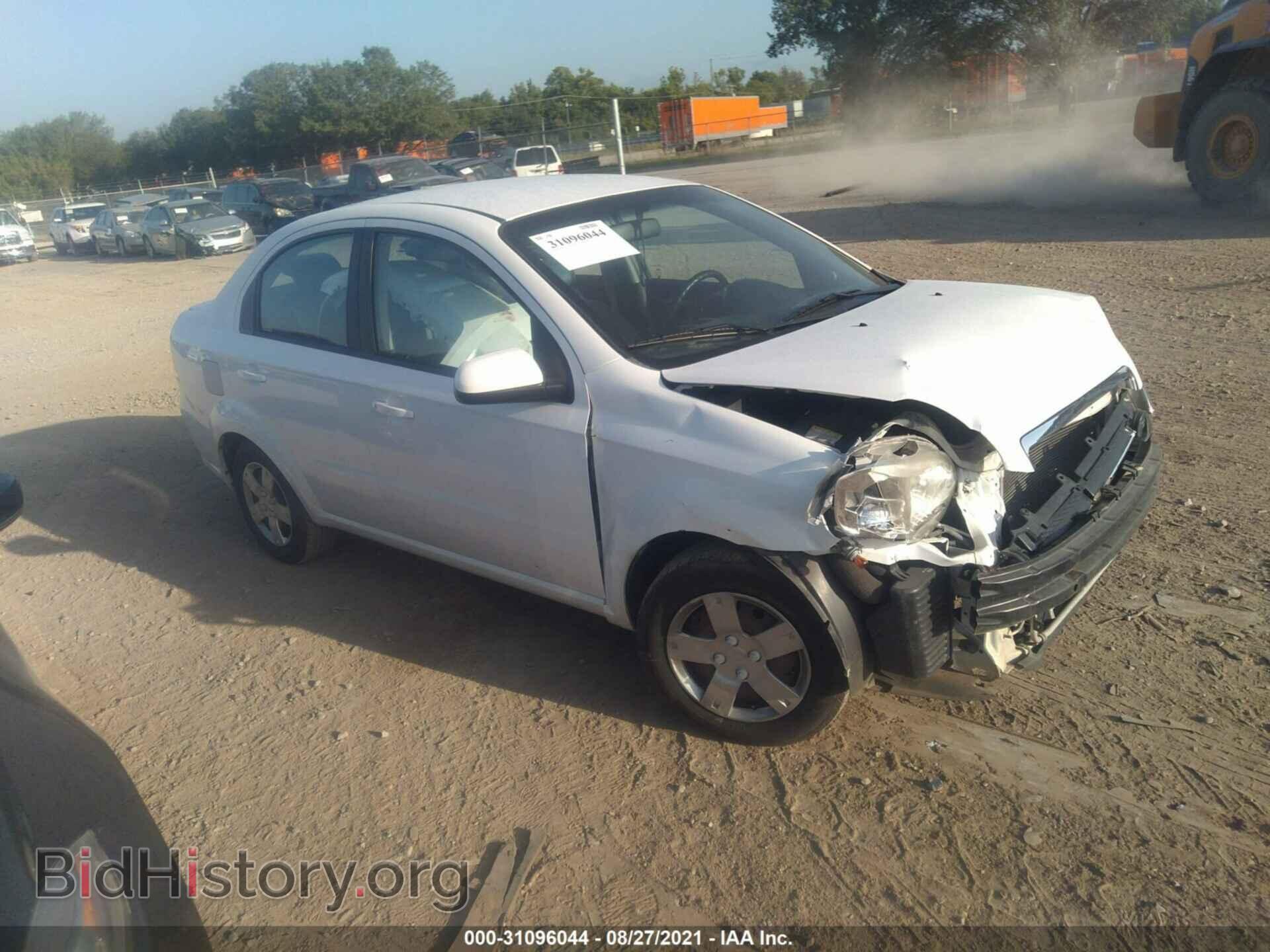 Photo KL1TD5DE8BB139473 - CHEVROLET AVEO 2011