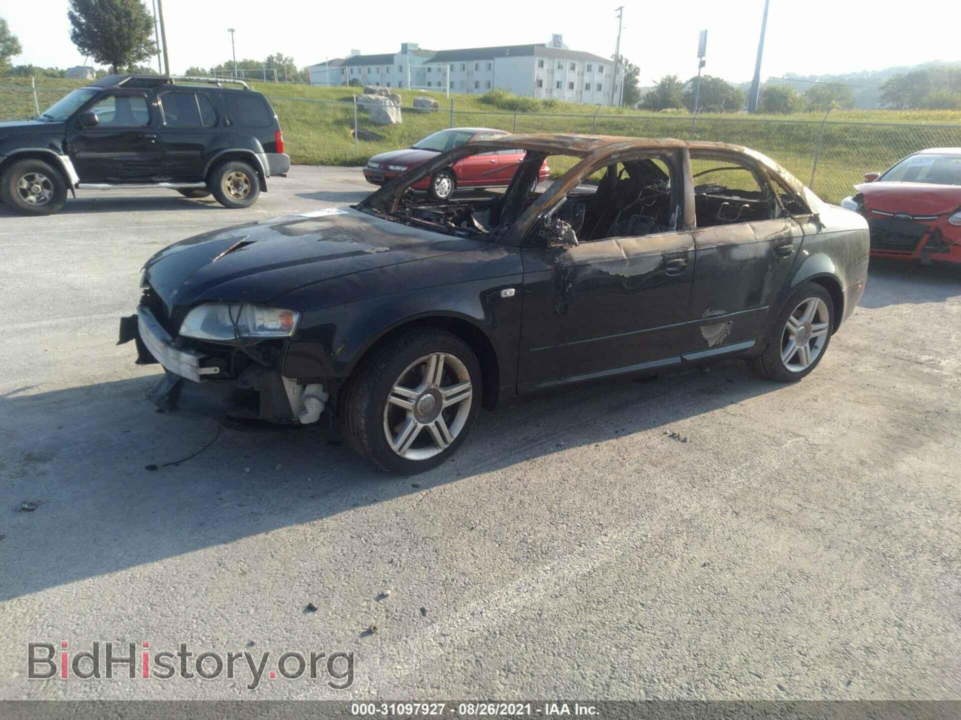 2008 AUDI A4 - VIN: WAUDF78E28A096113 - Фото 2