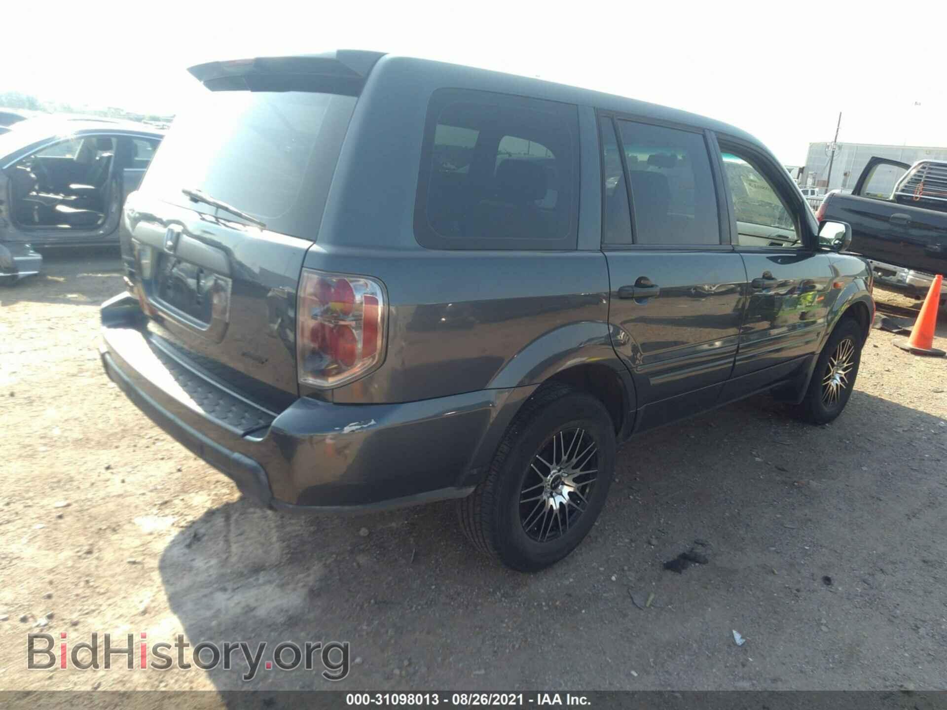 2006 HONDA PILOT - VIN: 5FNYF28156B019034 - Фото 4