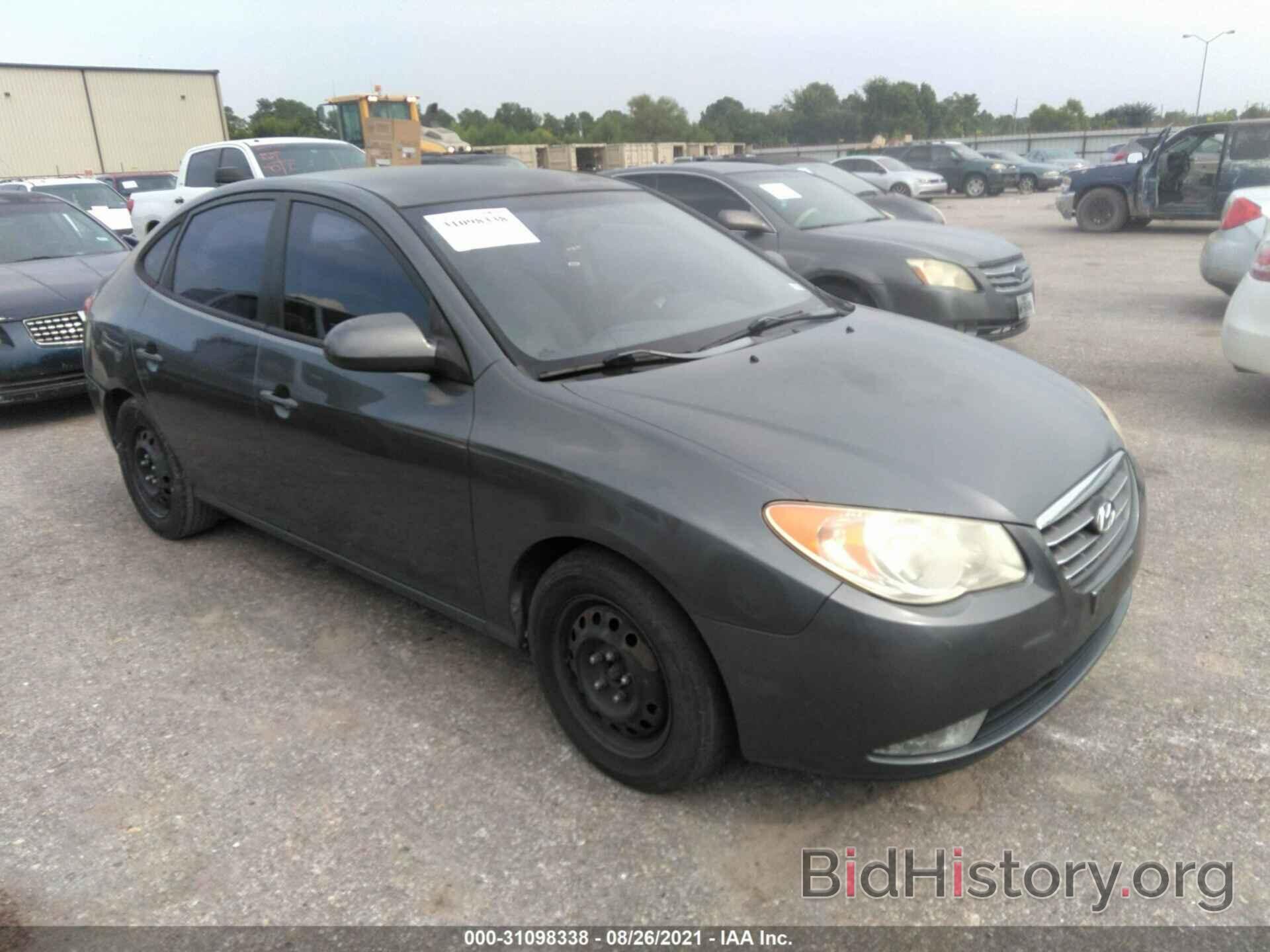 Photo KMHDU46D39U641376 - HYUNDAI ELANTRA 2009