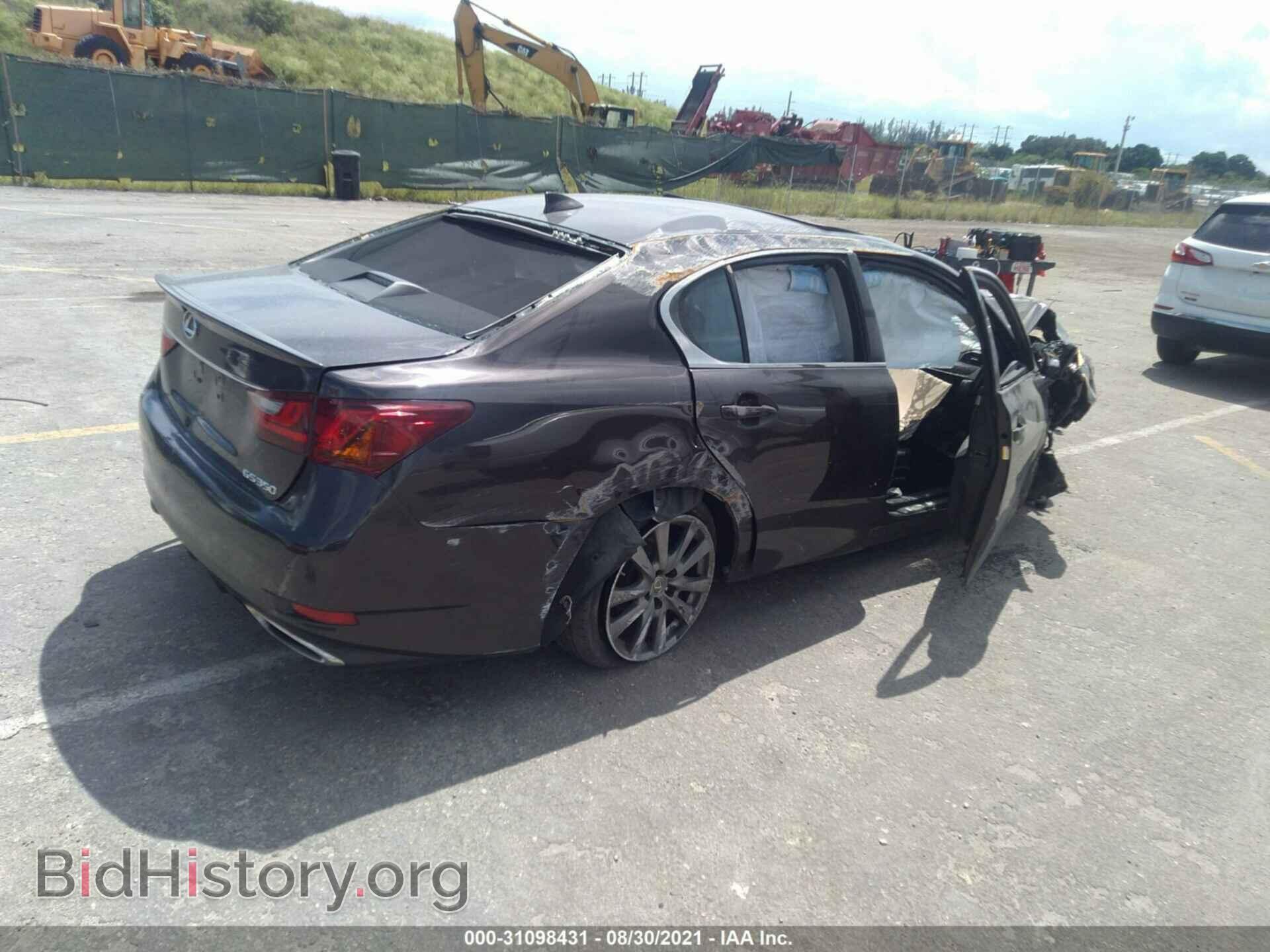 2015 LEXUS GS 350 - VIN: JTHBE1BL9FA001608 - Фото 4