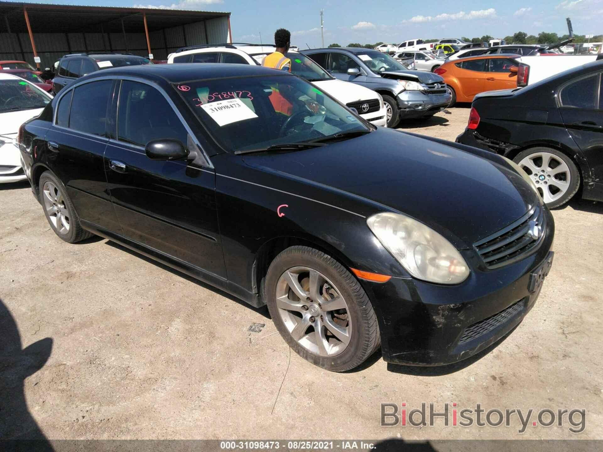 Photo JNKCV51E96M514001 - INFINITI G35 SEDAN 2006